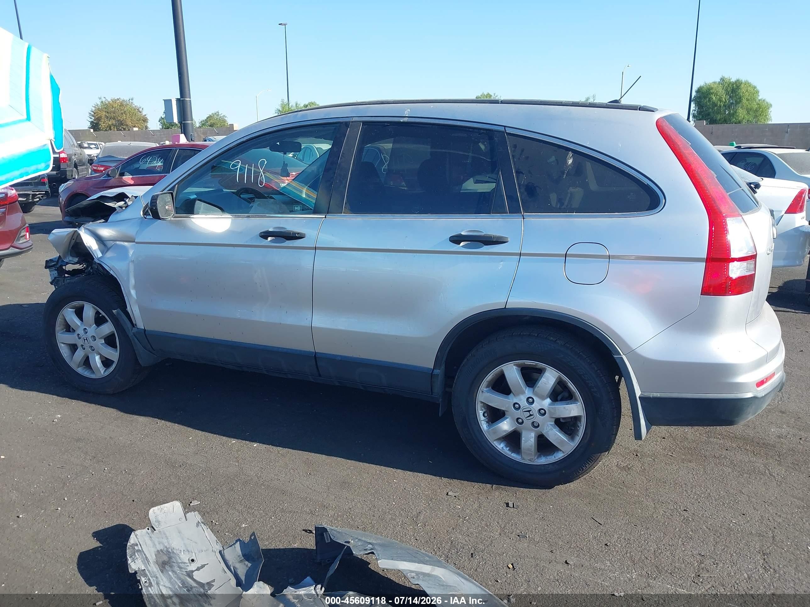 2011 Honda Cr-v Se Silver vin: JHLRE4H41BC005297