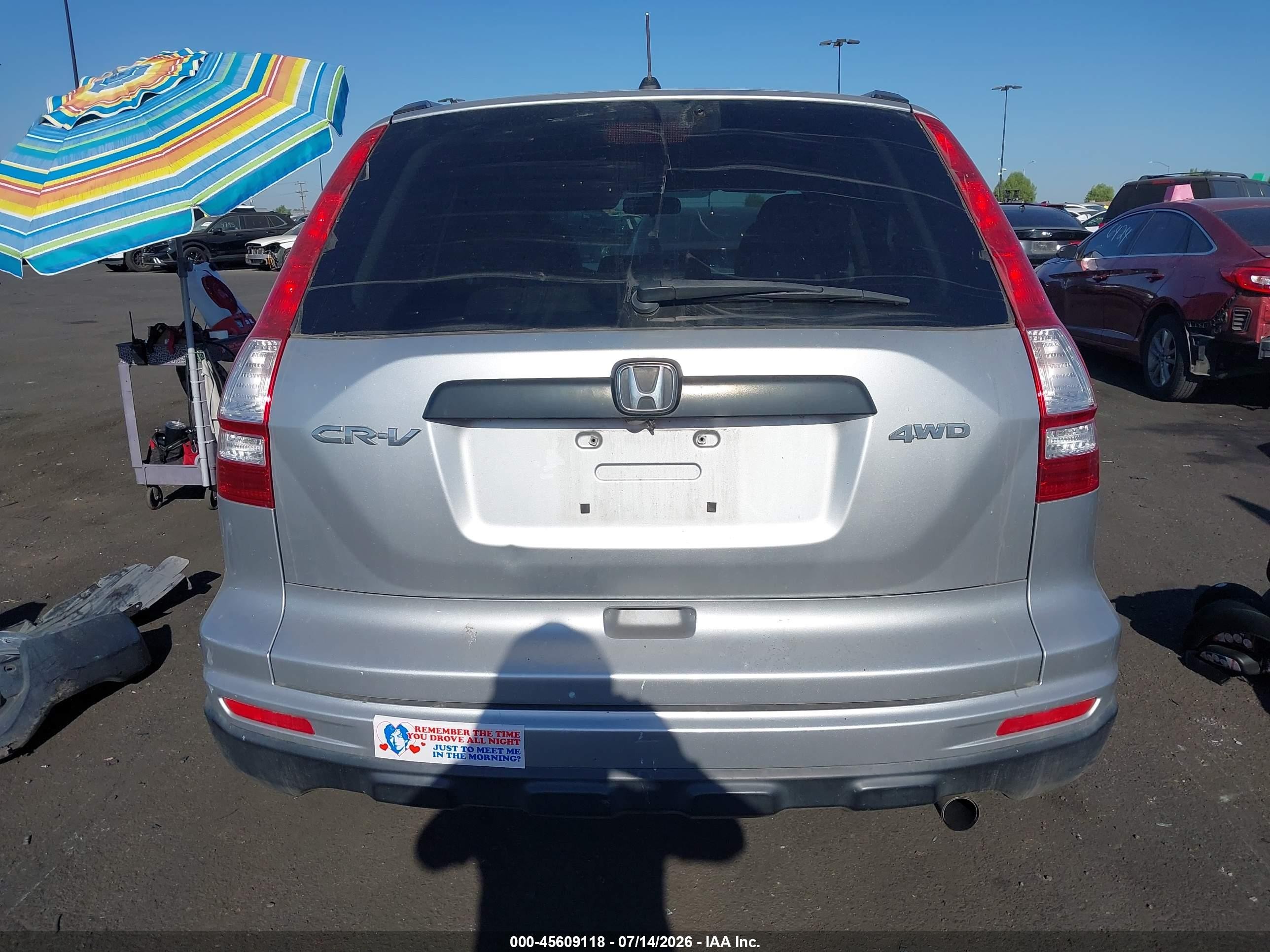 2011 Honda Cr-v Se Silver vin: JHLRE4H41BC005297