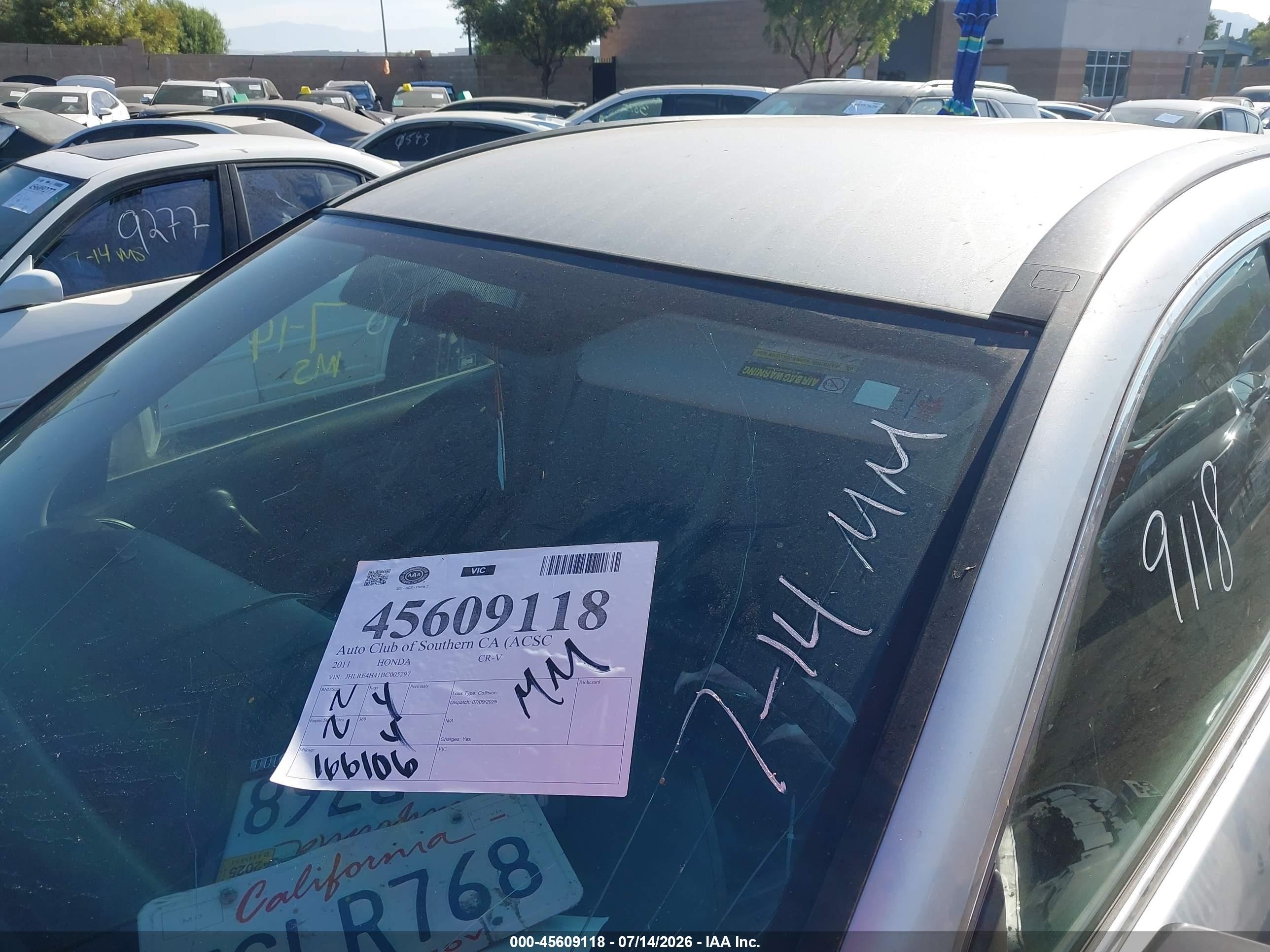 2011 Honda Cr-v Se Silver vin: JHLRE4H41BC005297
