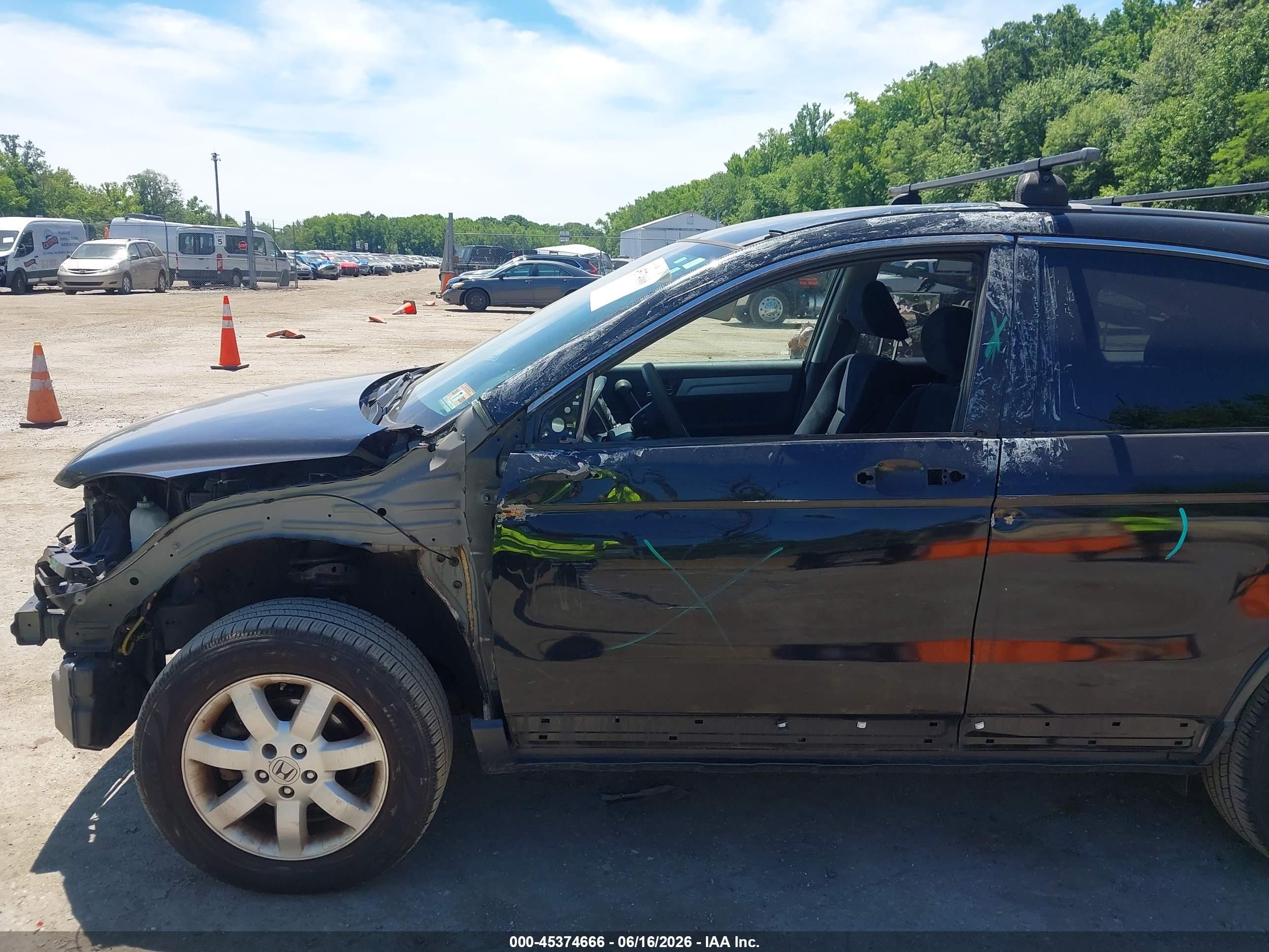 2011 Honda Cr-v Se Black vin: JHLRE4H41BC023511
