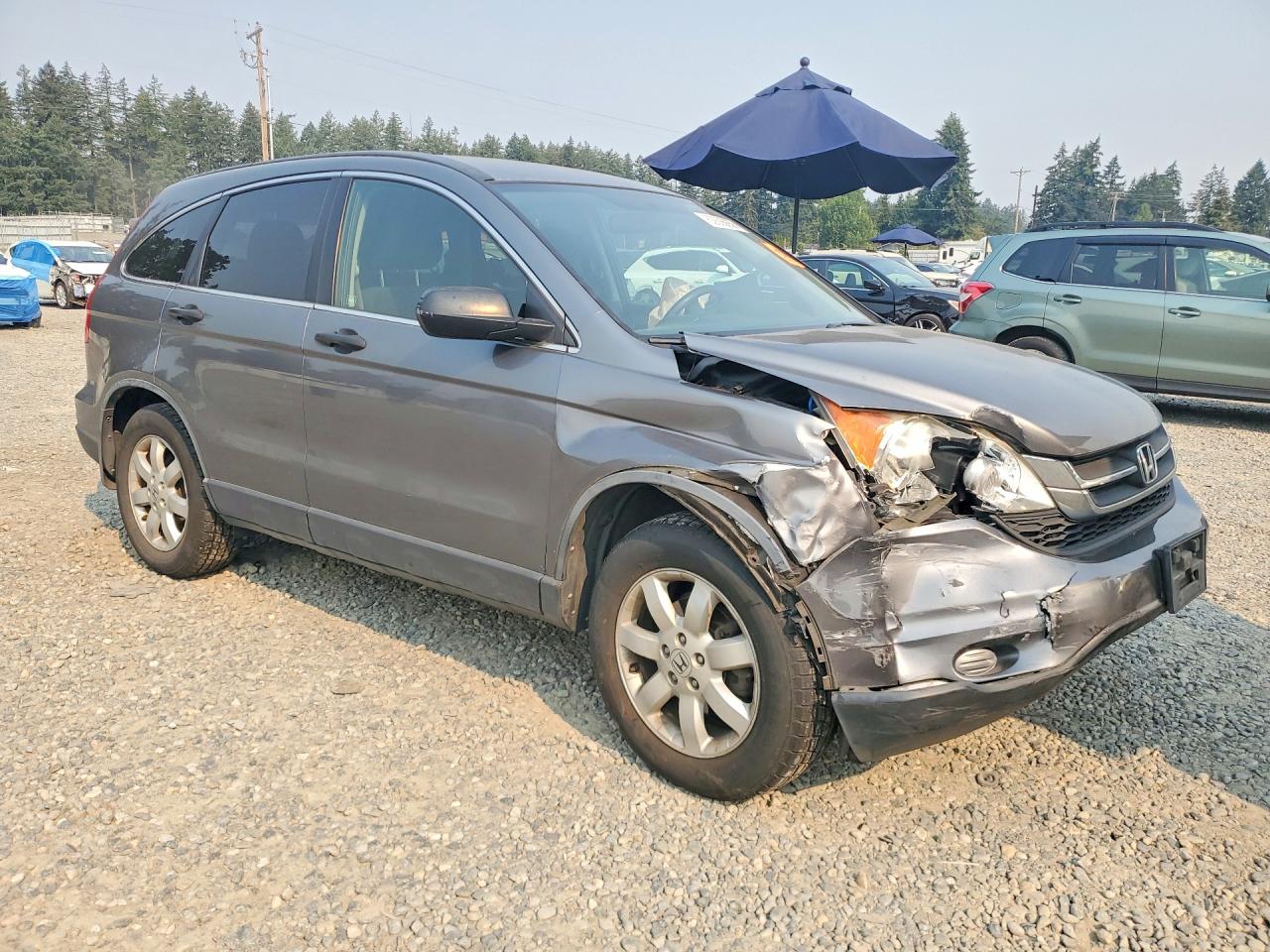 2011 Honda Cr-v Se Gray vin: JHLRE4H41BC027980