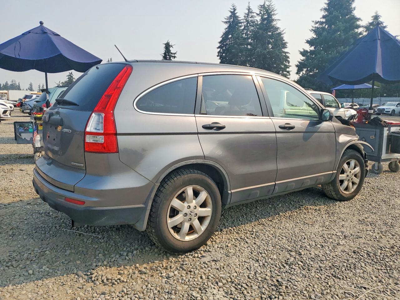 2011 Honda Cr-v Se Gray vin: JHLRE4H41BC027980
