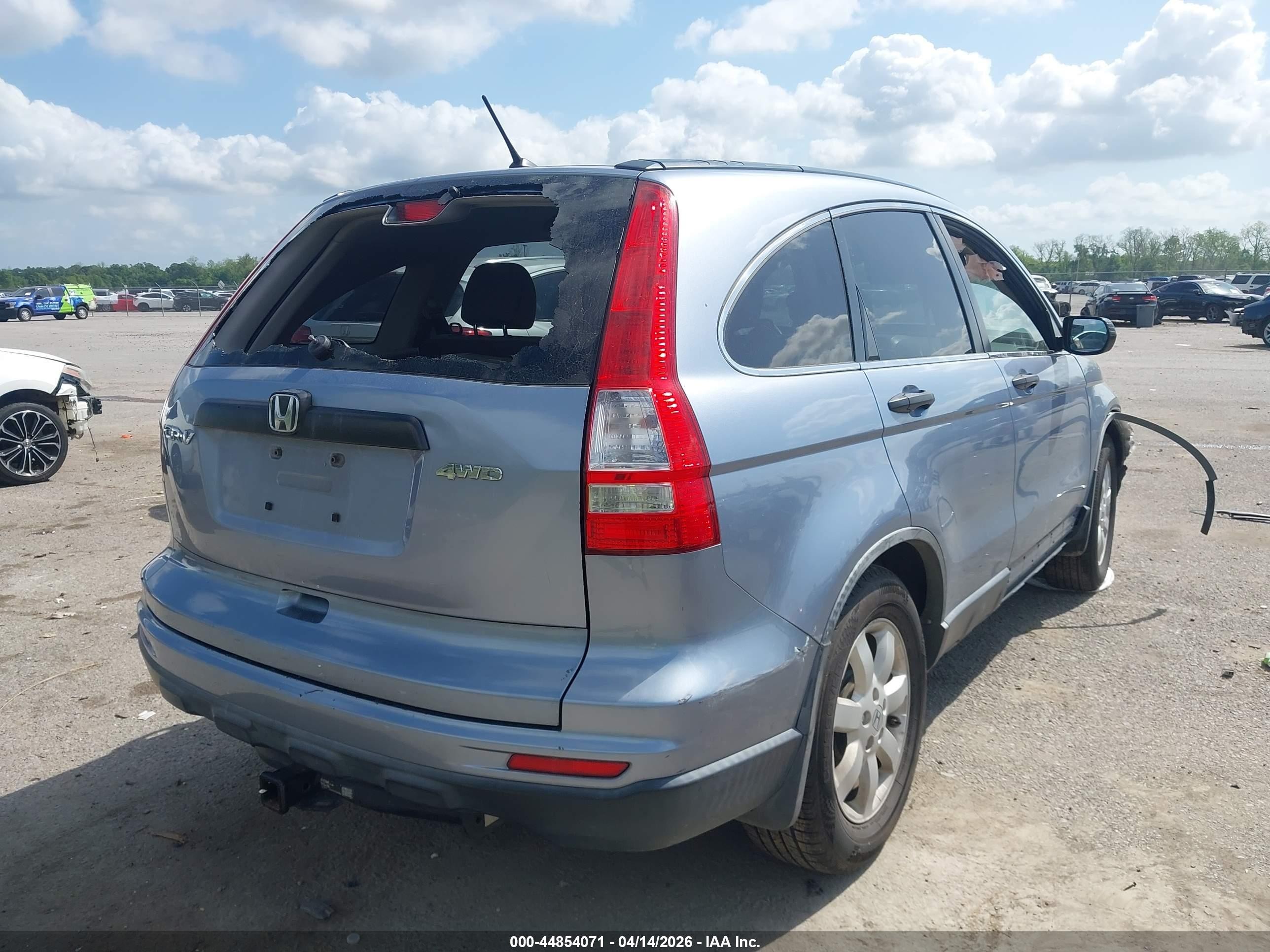 2011 Honda Cr-v Se Blue vin: JHLRE4H42BC004420