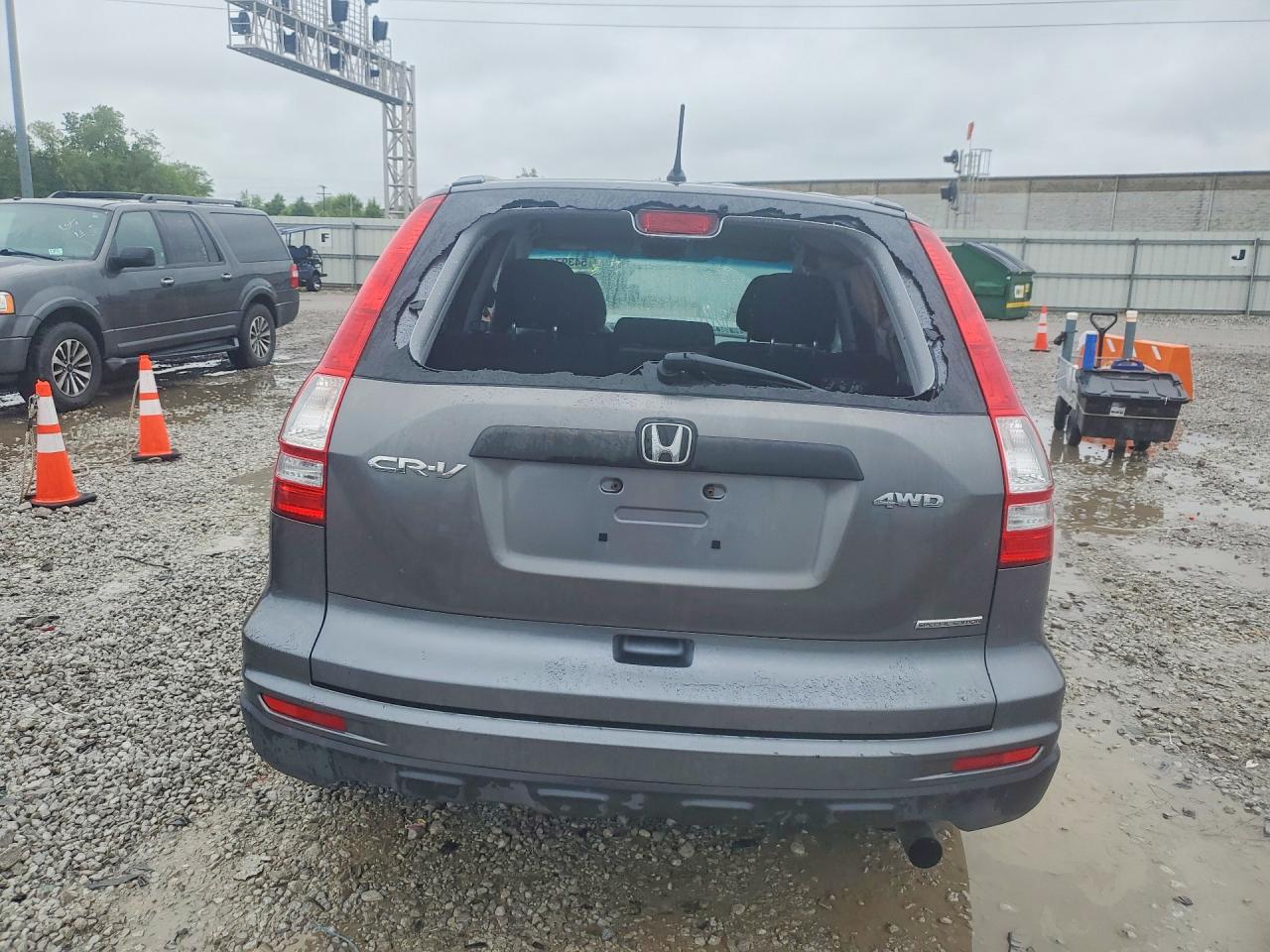 2011 Honda Cr-v Se Gray vin: JHLRE4H42BC028166