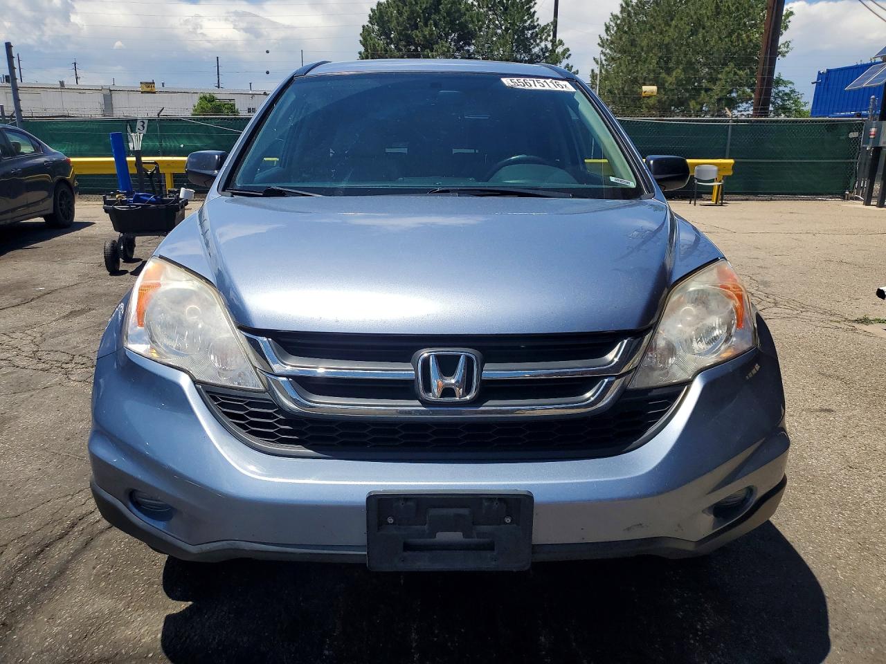 2011 Honda Cr-v Se Blue vin: JHLRE4H46BC011595