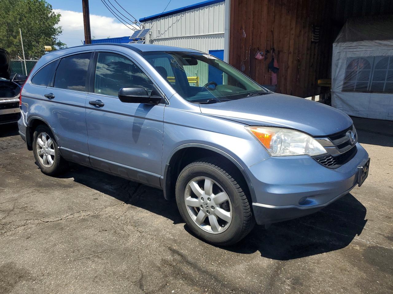 2011 Honda Cr-v Se Blue vin: JHLRE4H46BC011595