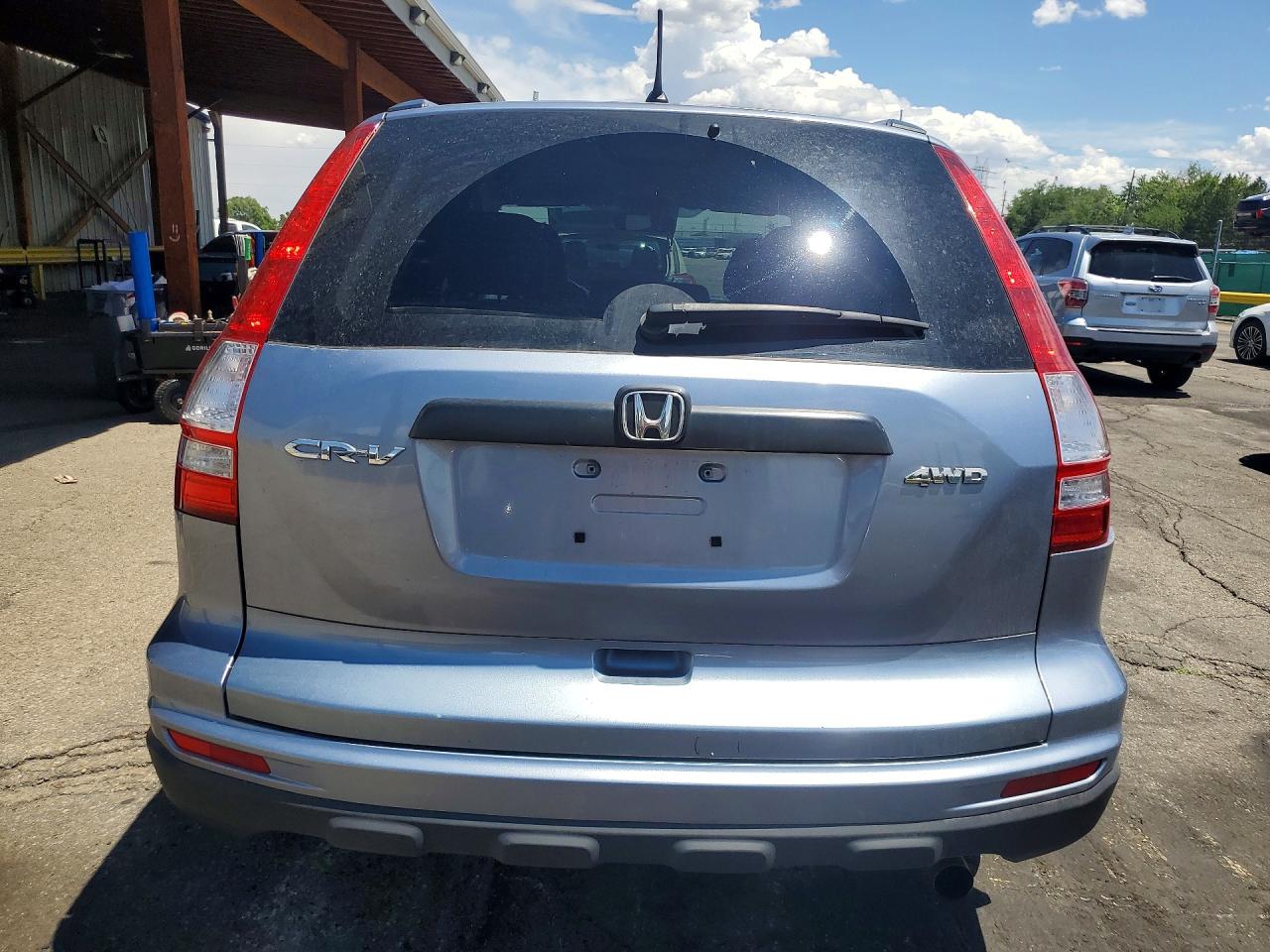 2011 Honda Cr-v Se Blue vin: JHLRE4H46BC011595