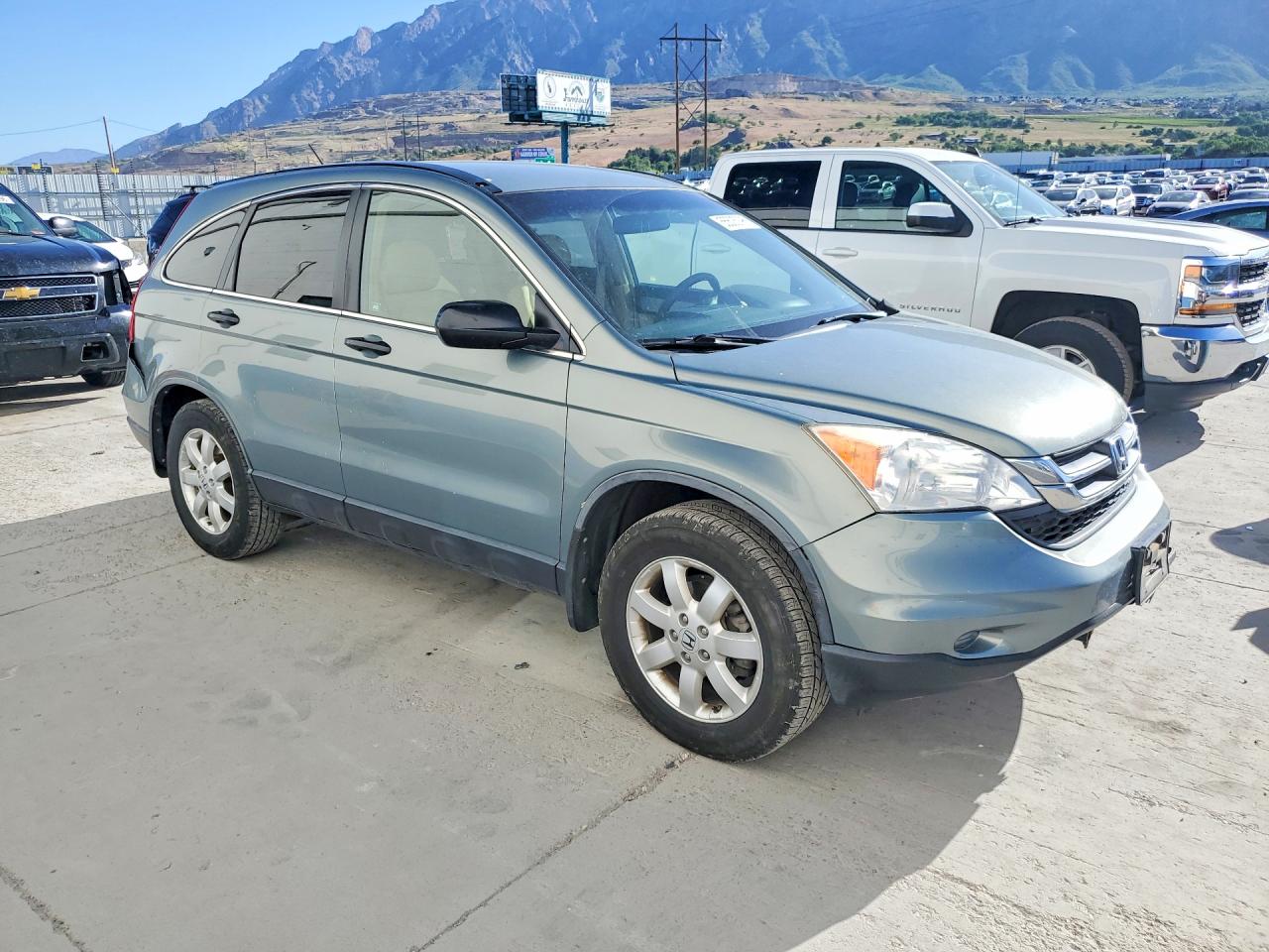 2011 Honda Cr-v Se Blue vin: JHLRE4H46BC024914