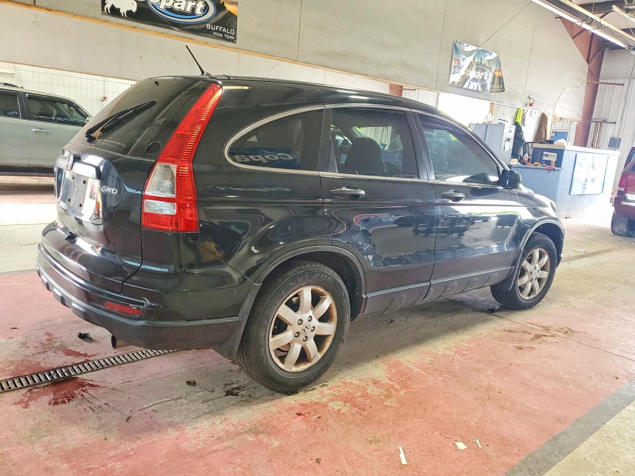 2011 Honda Cr-v Se Black vin: JHLRE4H47BC002615