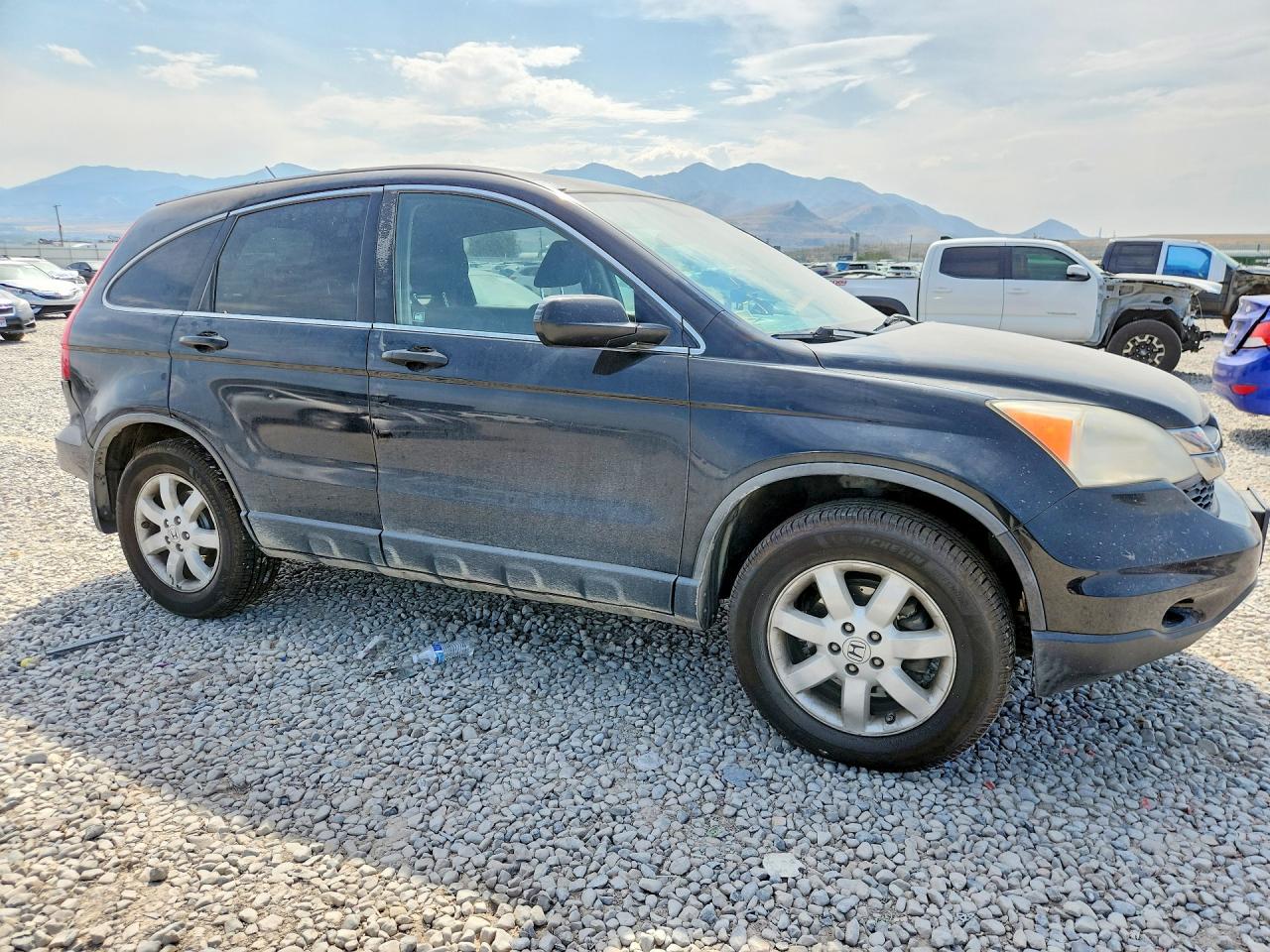2011 Honda Cr-v Se Black vin: JHLRE4H47BC003490