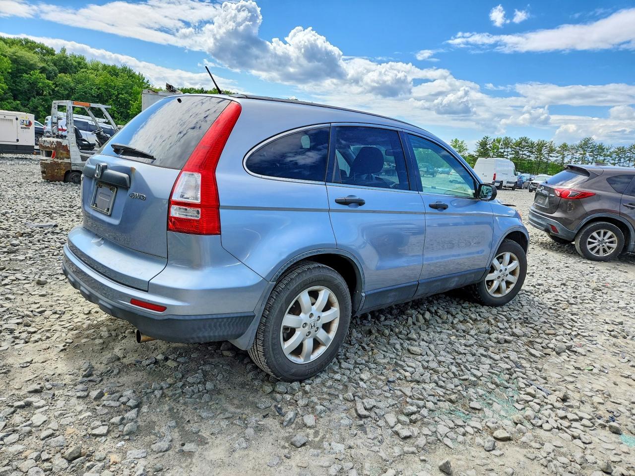 2011 Honda Cr-v Se Blue vin: JHLRE4H47BC005269