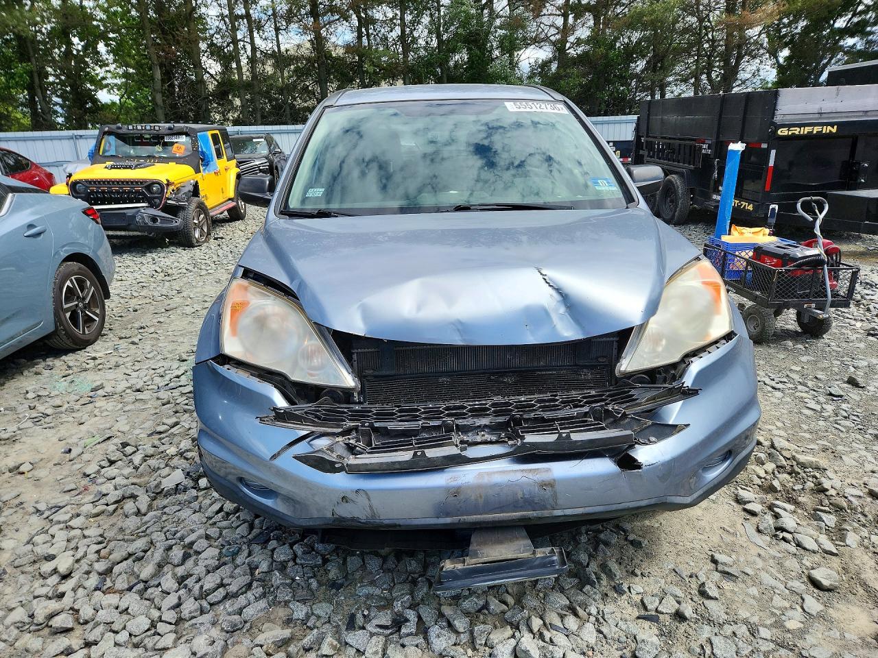 2011 Honda Cr-v Se Blue vin: JHLRE4H47BC005269