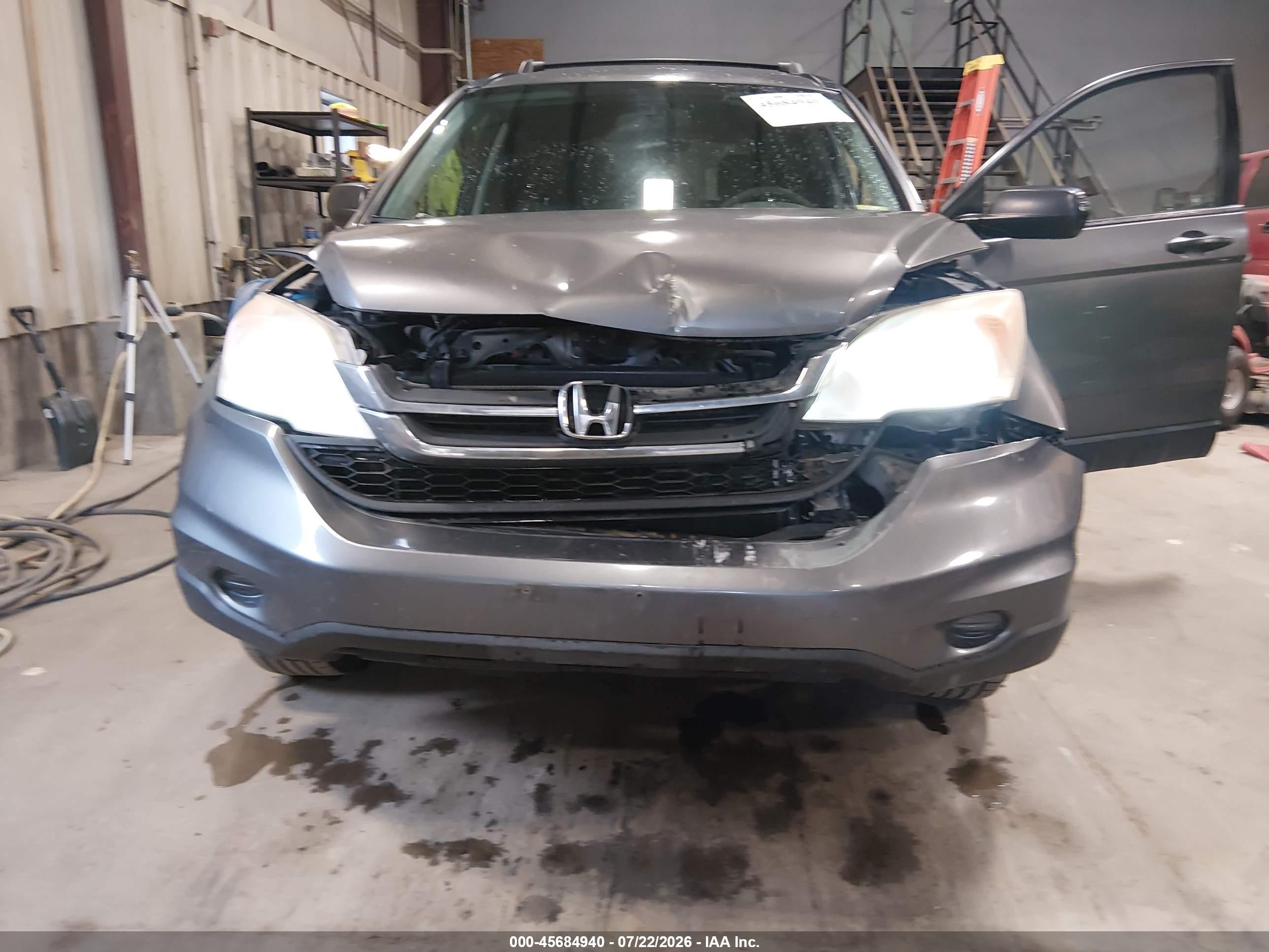 2011 Honda Cr-v Se Gray vin: JHLRE4H47BC027983