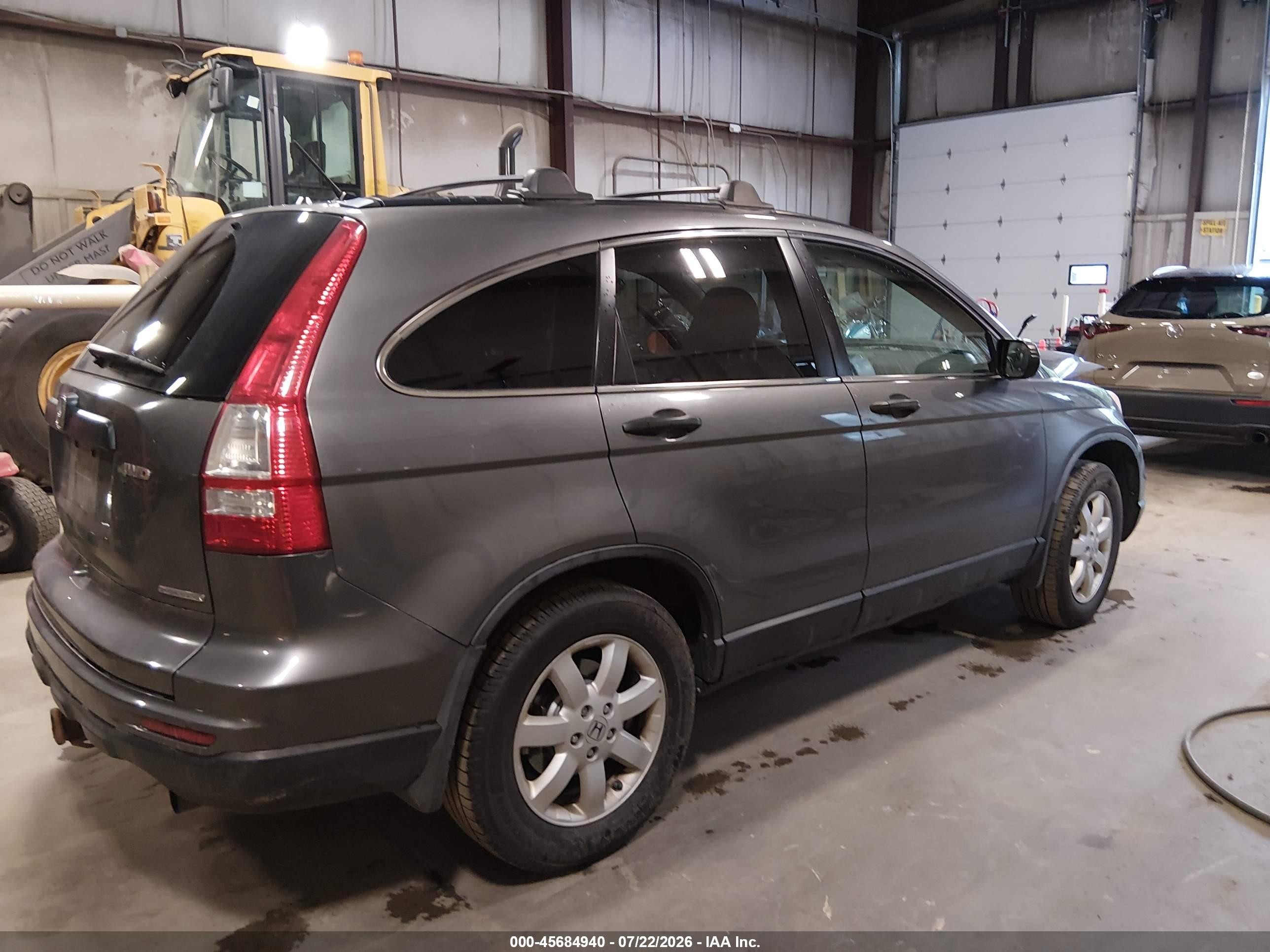 2011 Honda Cr-v Se Gray vin: JHLRE4H47BC027983