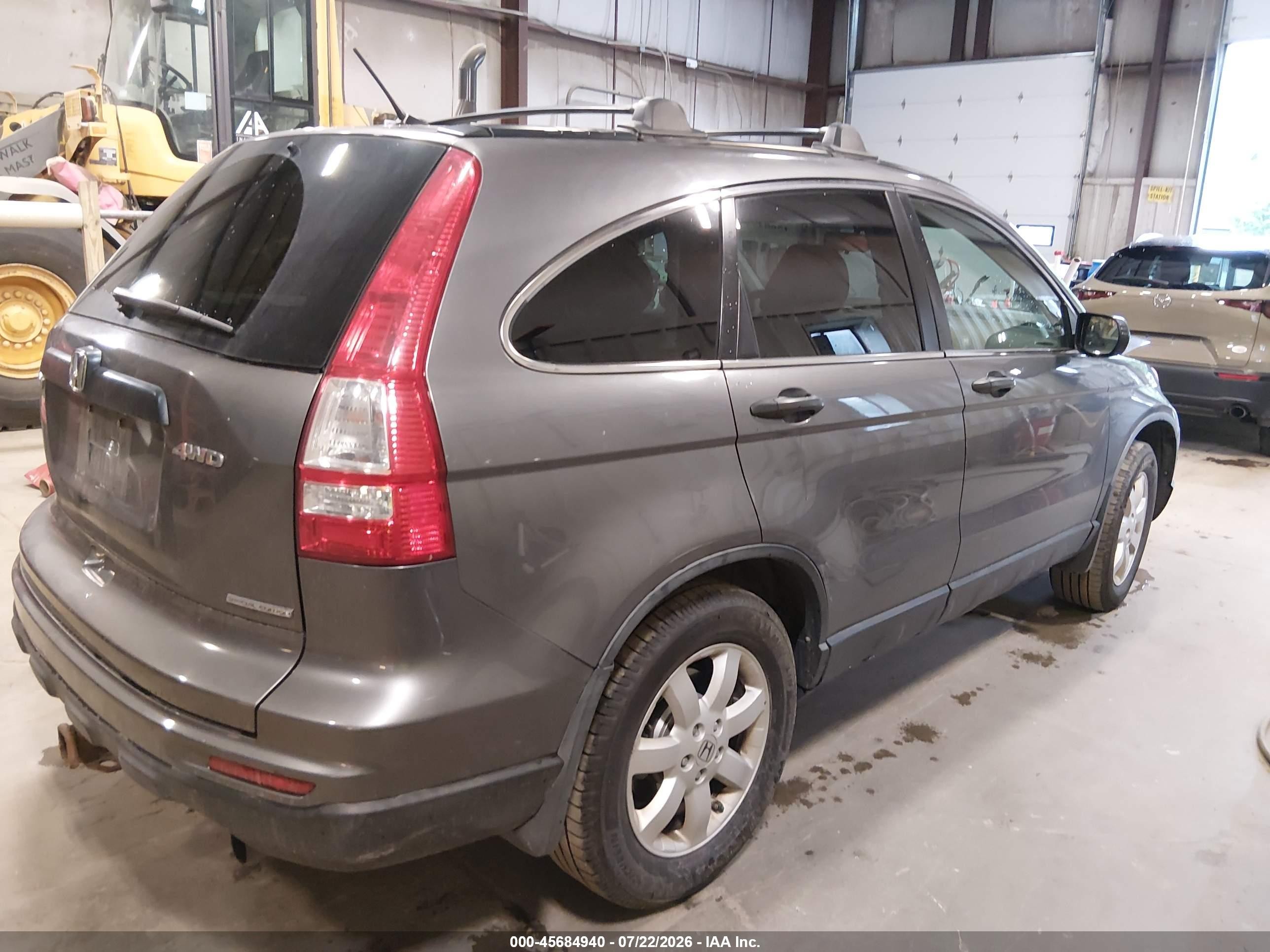2011 Honda Cr-v Se Gray vin: JHLRE4H47BC027983