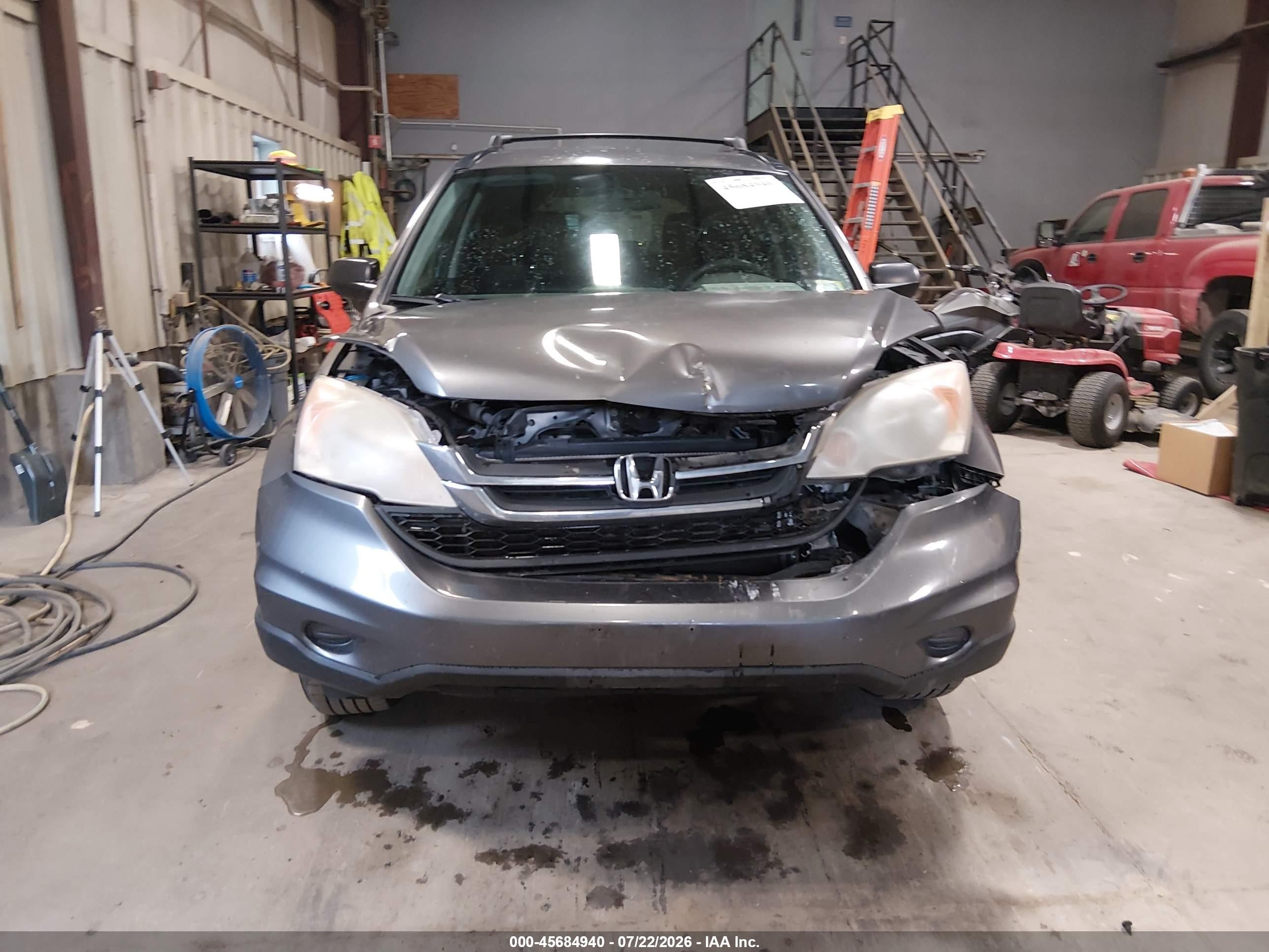2011 Honda Cr-v Se Gray vin: JHLRE4H47BC027983