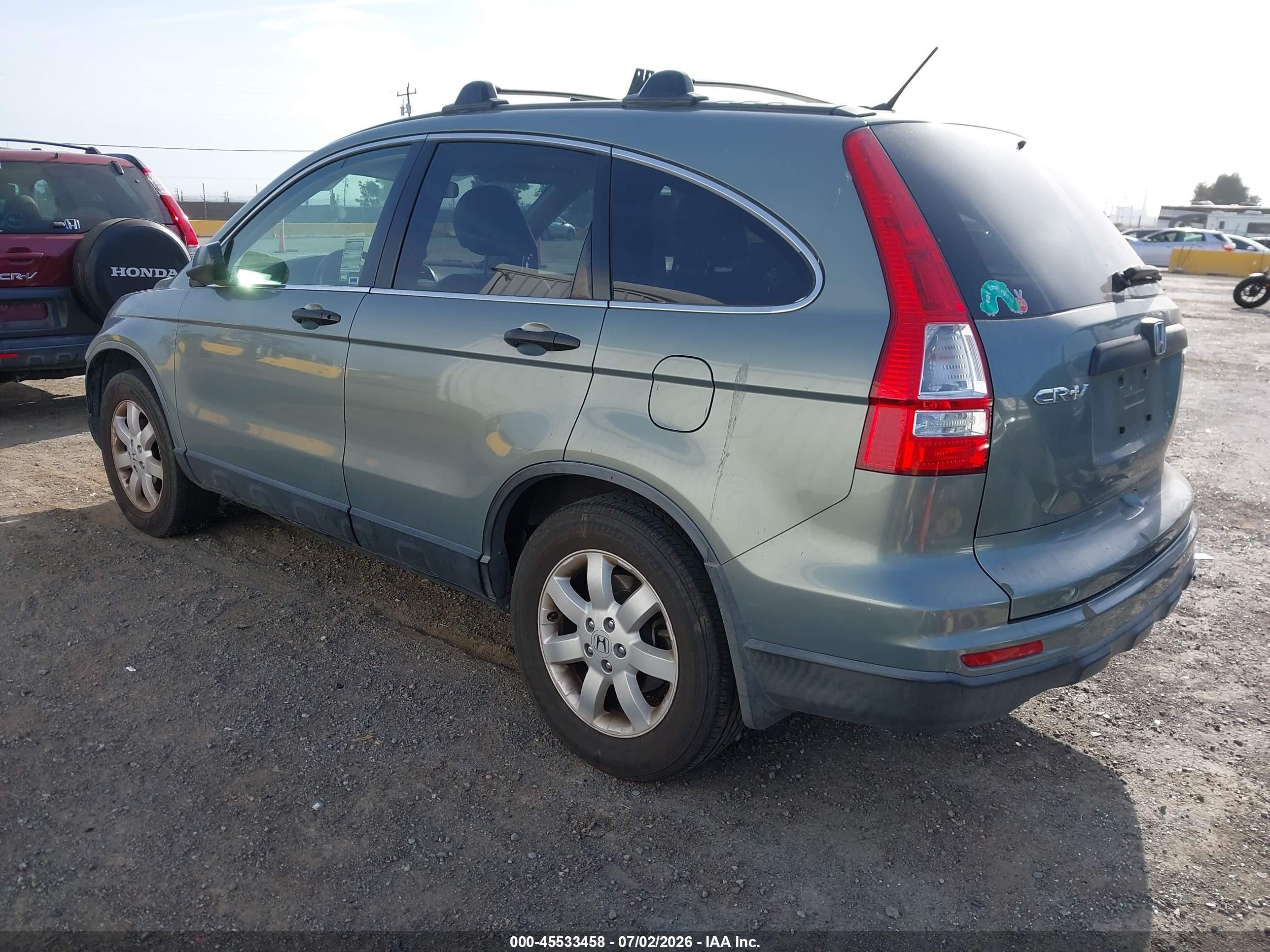 2011 Honda Cr-v Se Light Blue vin: JHLRE4H47BC028874