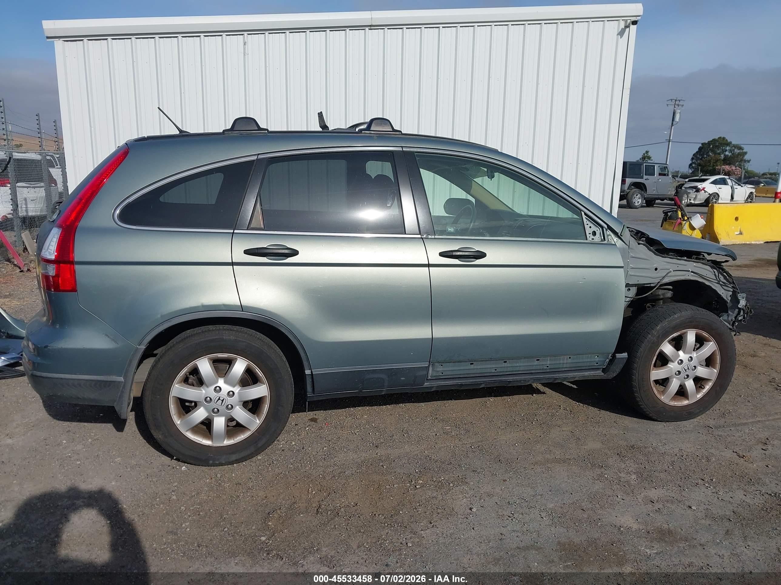 2011 Honda Cr-v Se Light Blue vin: JHLRE4H47BC028874