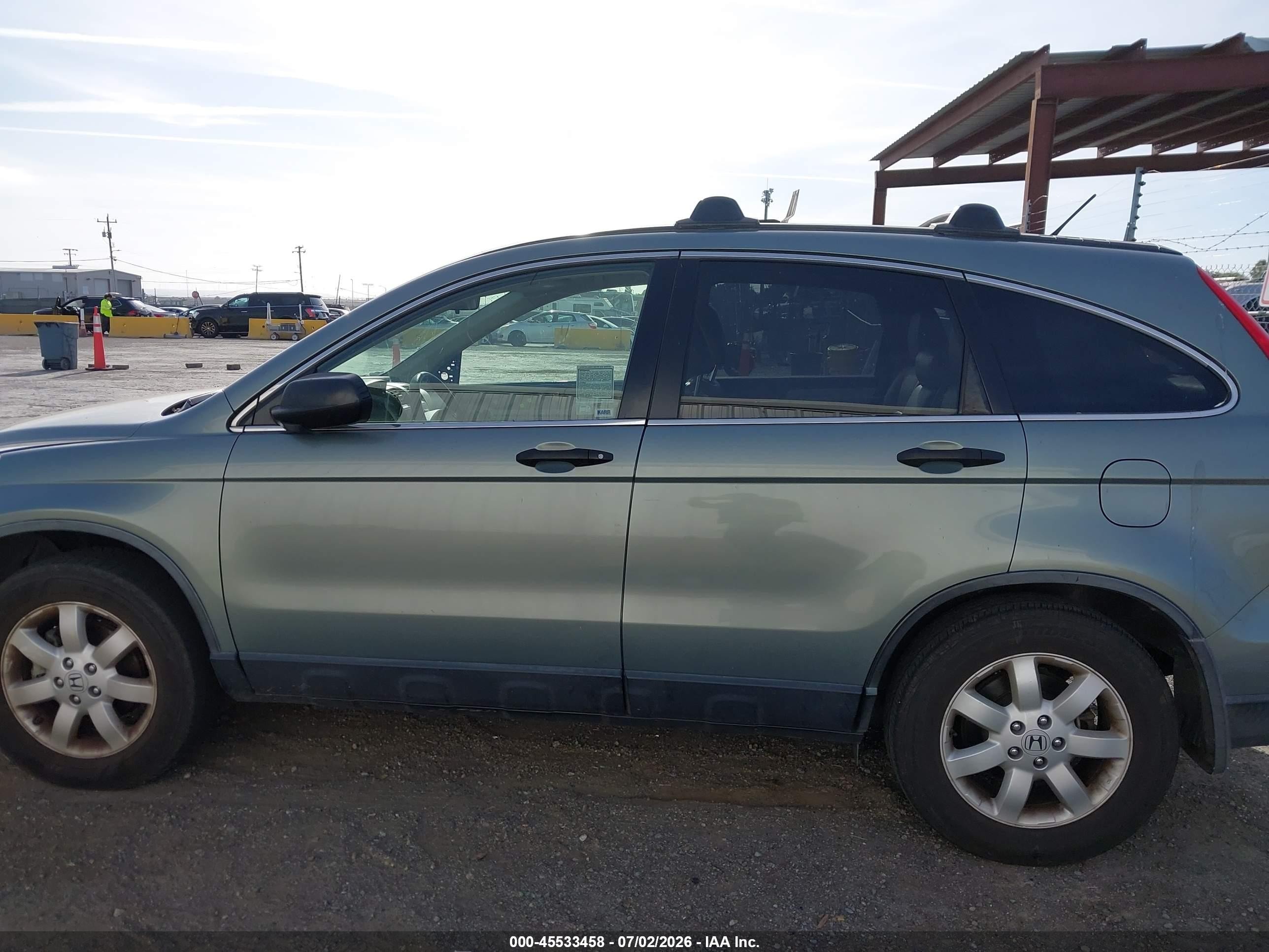 2011 Honda Cr-v Se Light Blue vin: JHLRE4H47BC028874