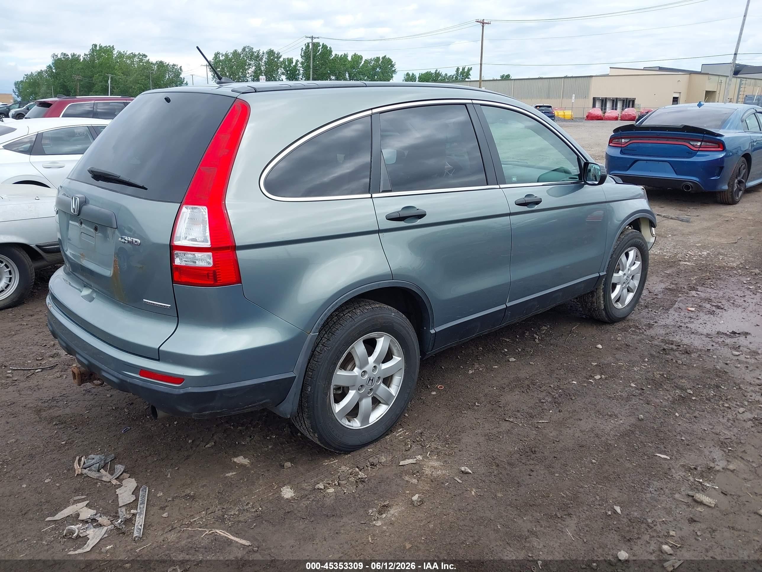 2011 Honda Cr-v Se Gray vin: JHLRE4H48BC012568