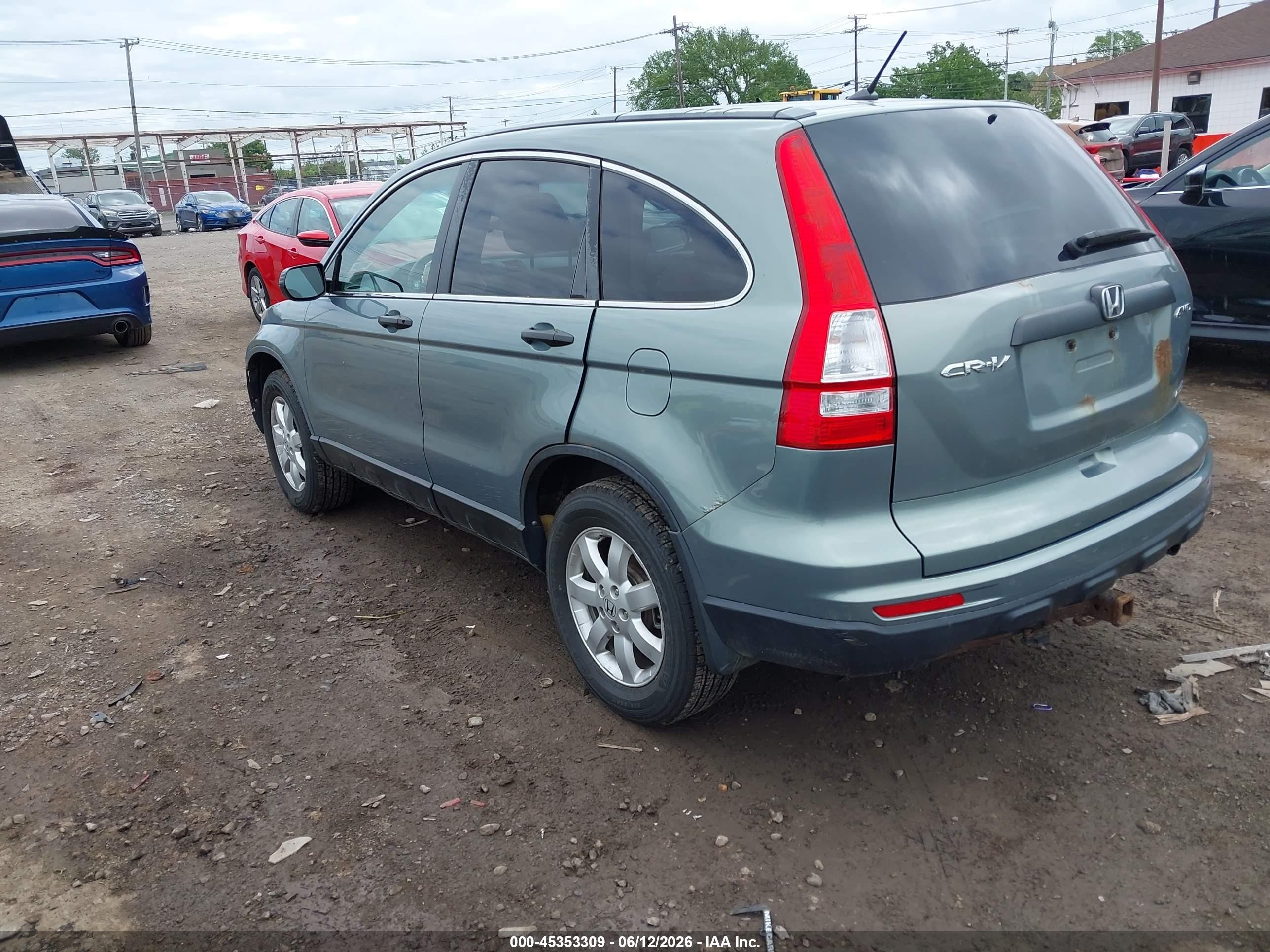 2011 Honda Cr-v Se Gray vin: JHLRE4H48BC012568
