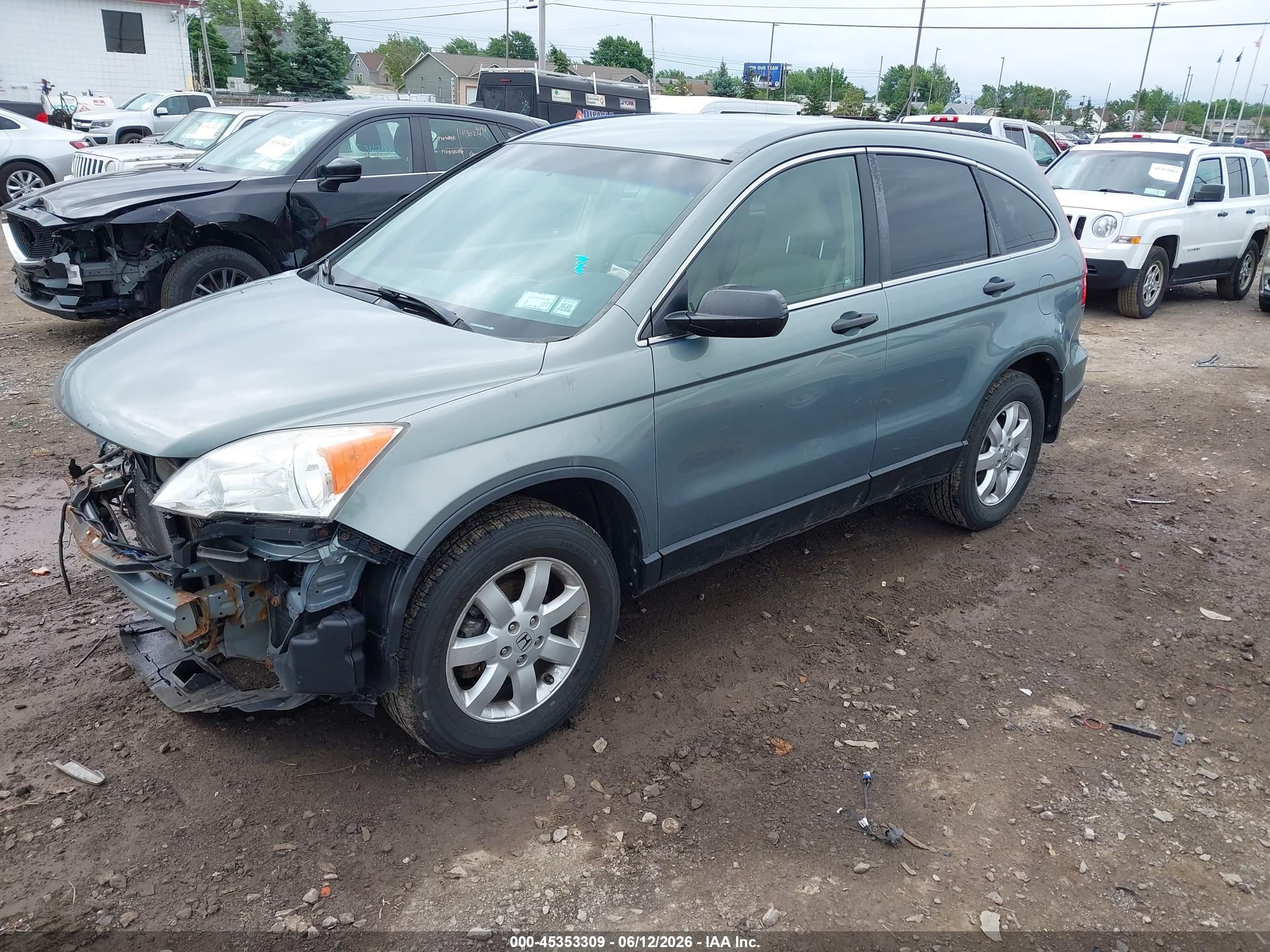 2011 Honda Cr-v Se Gray vin: JHLRE4H48BC012568