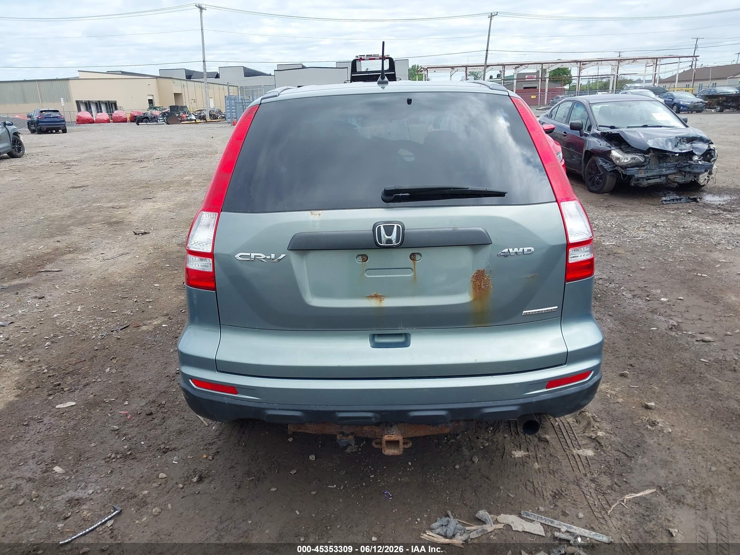 2011 Honda Cr-v Se Gray vin: JHLRE4H48BC012568