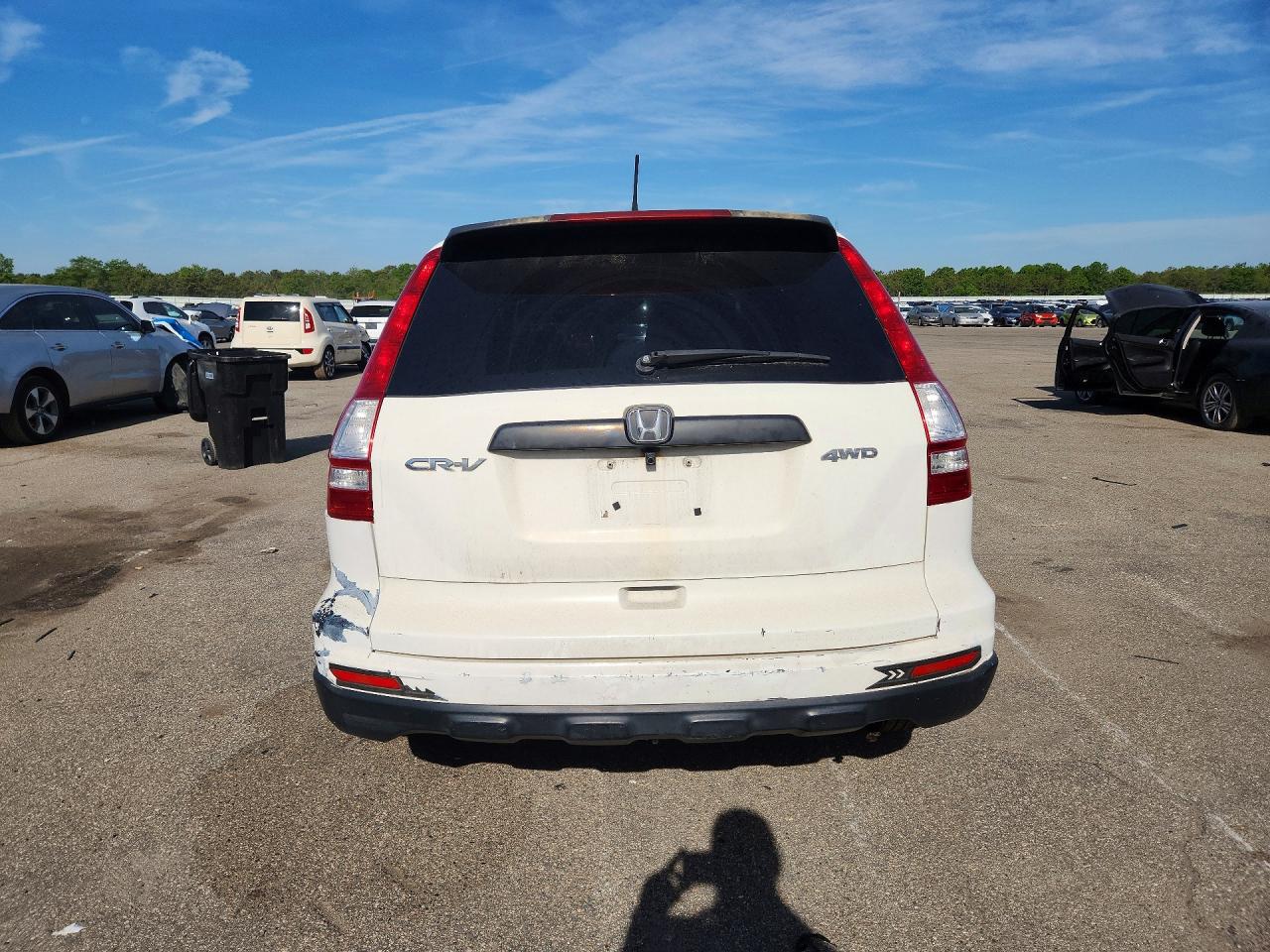 2011 Honda Cr-v Se White vin: JHLRE4H49BC002423