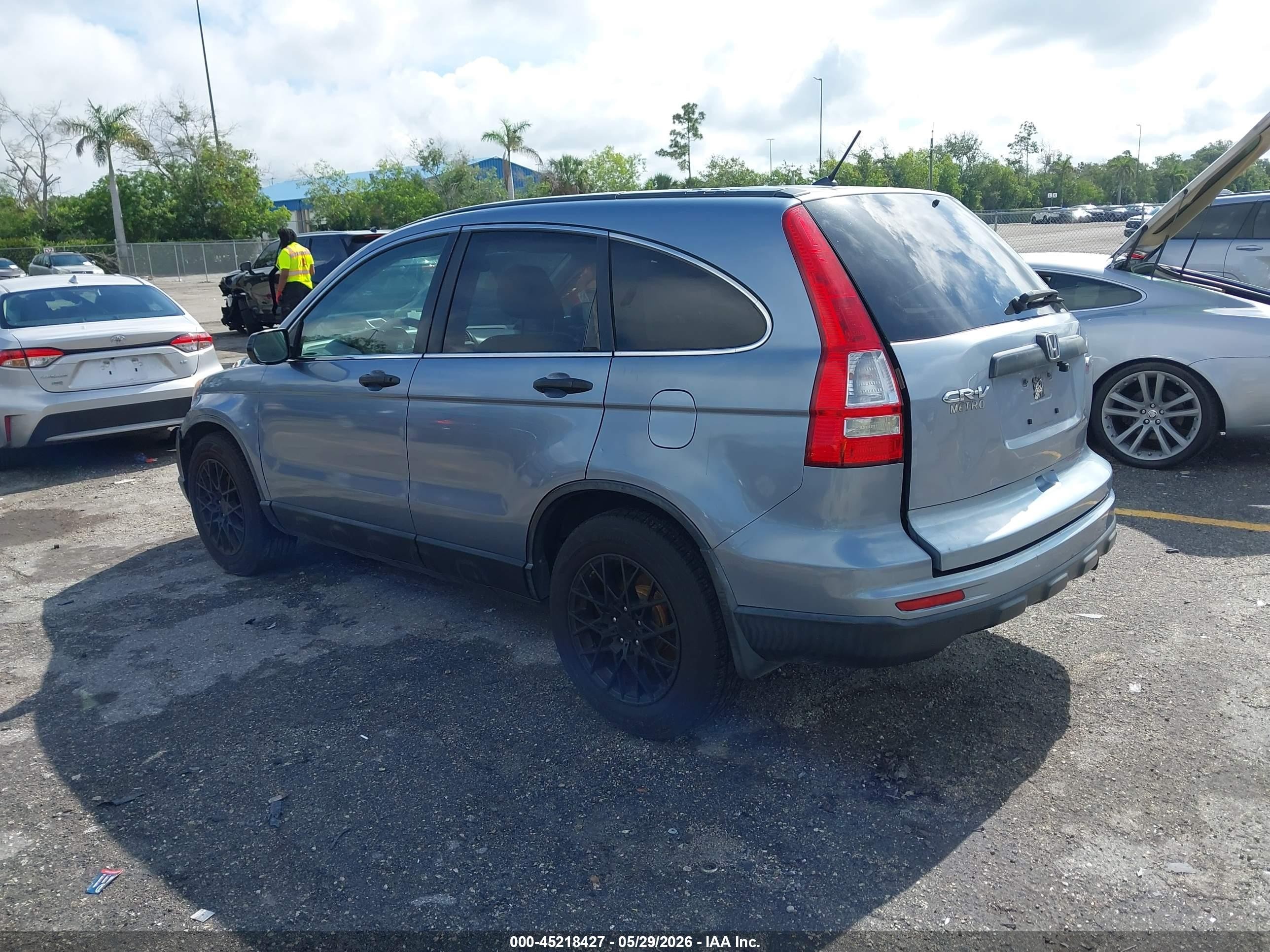 2011 Honda Cr-v Se Blue vin: JHLRE4H49BC006813