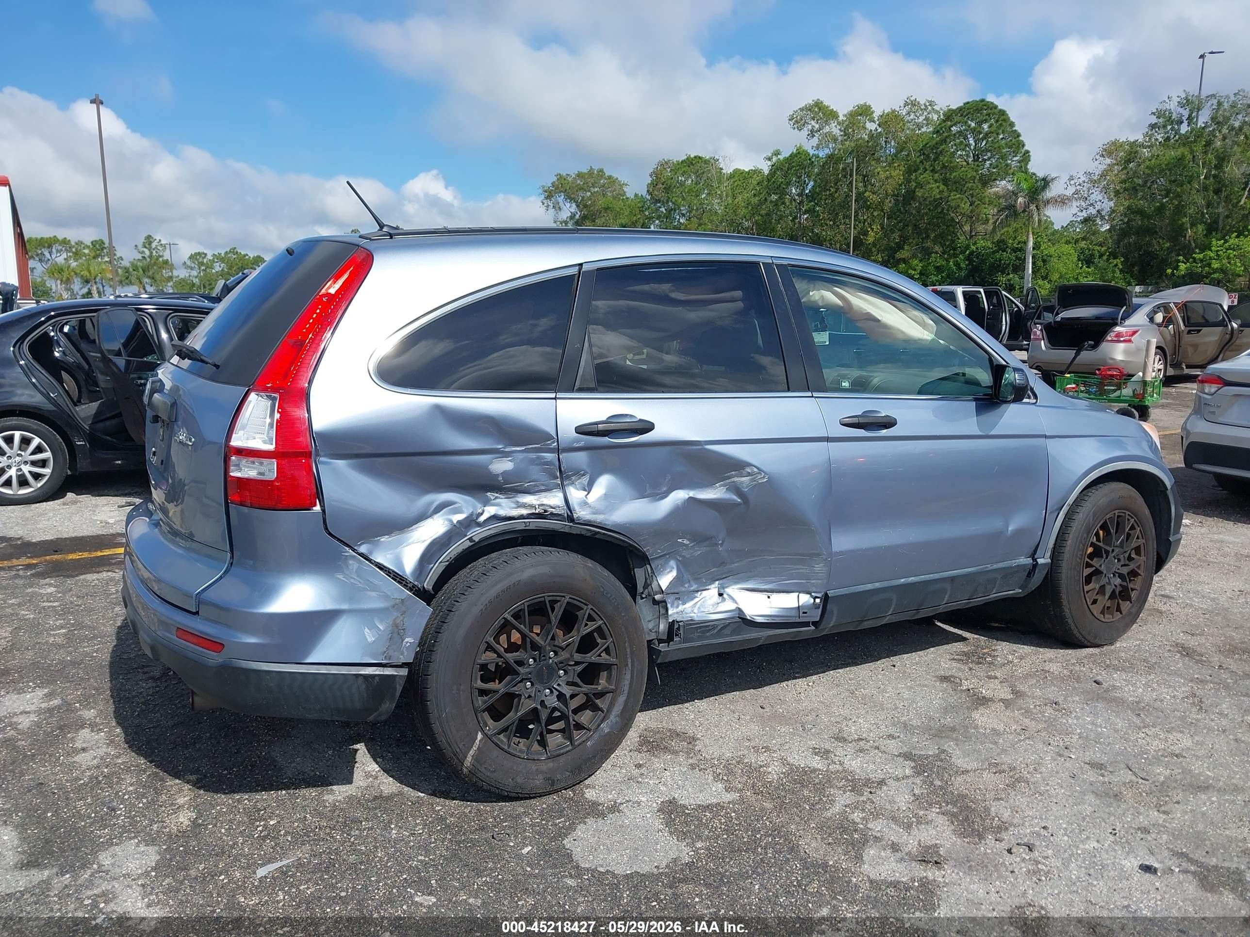 2011 Honda Cr-v Se Blue vin: JHLRE4H49BC006813
