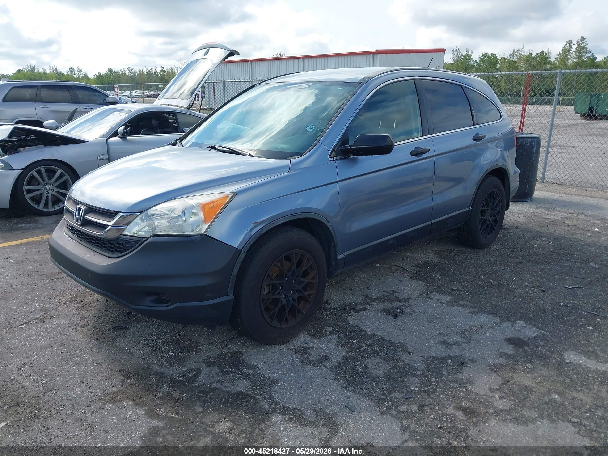 2011 Honda Cr-v Se Blue vin: JHLRE4H49BC006813