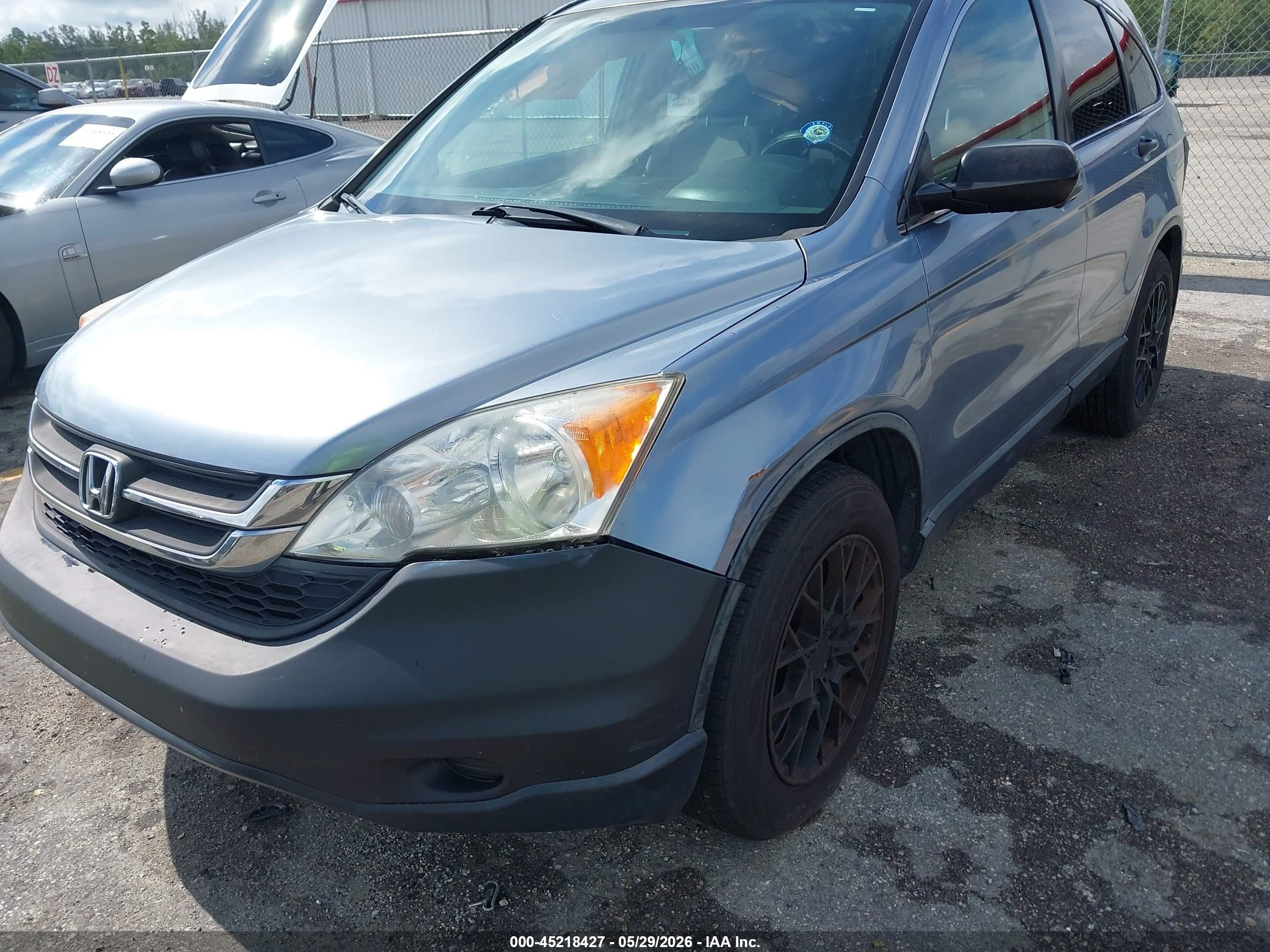 2011 Honda Cr-v Se Blue vin: JHLRE4H49BC006813