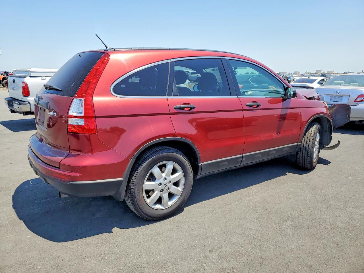 2011 Honda Cr-v Se Burgundy vin: JHLRE4H49BC011977