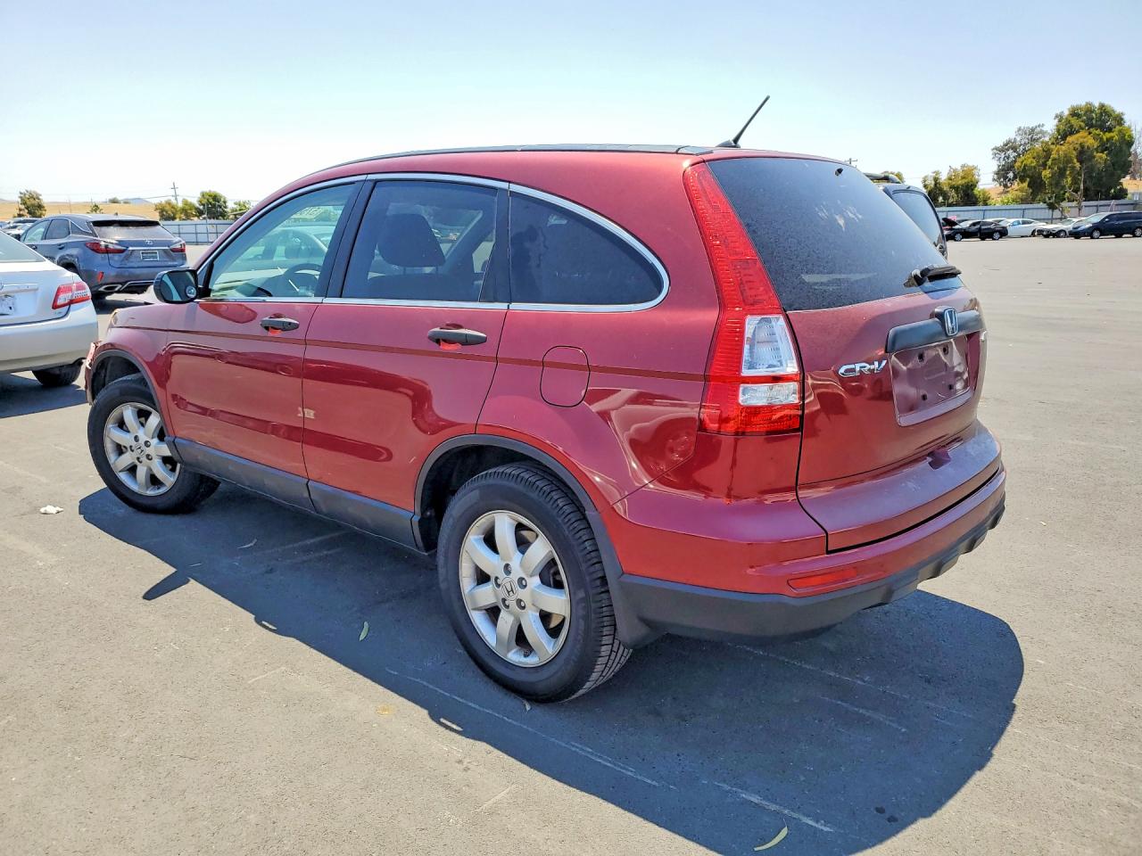 2011 Honda Cr-v Se Burgundy vin: JHLRE4H49BC011977