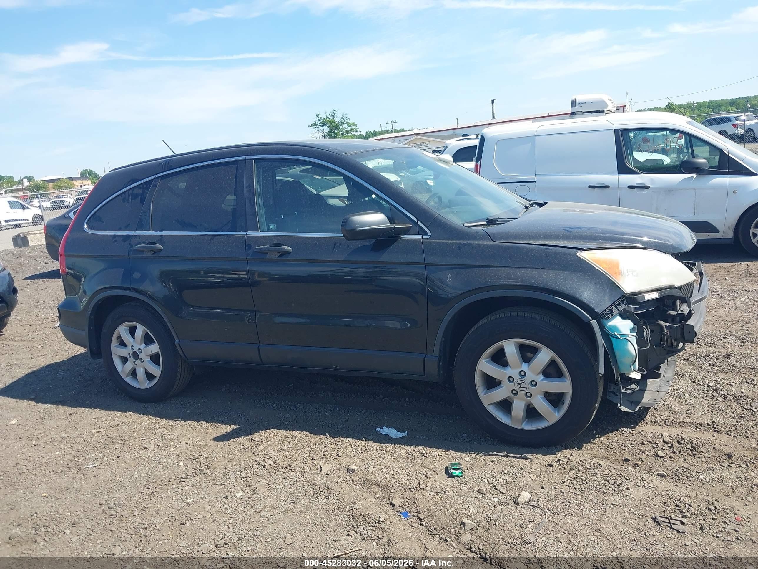 2011 Honda Cr-v Se Black vin: JHLRE4H4XBC022731