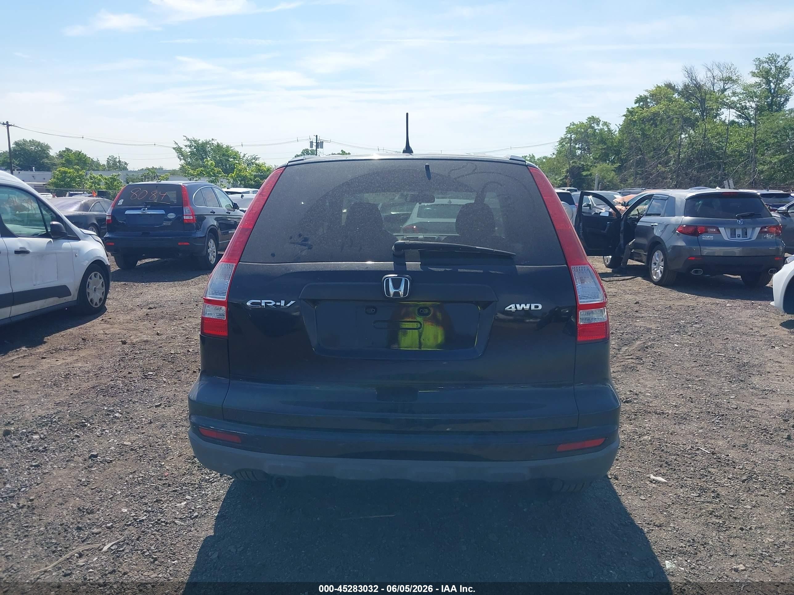 2011 Honda Cr-v Se Black vin: JHLRE4H4XBC022731