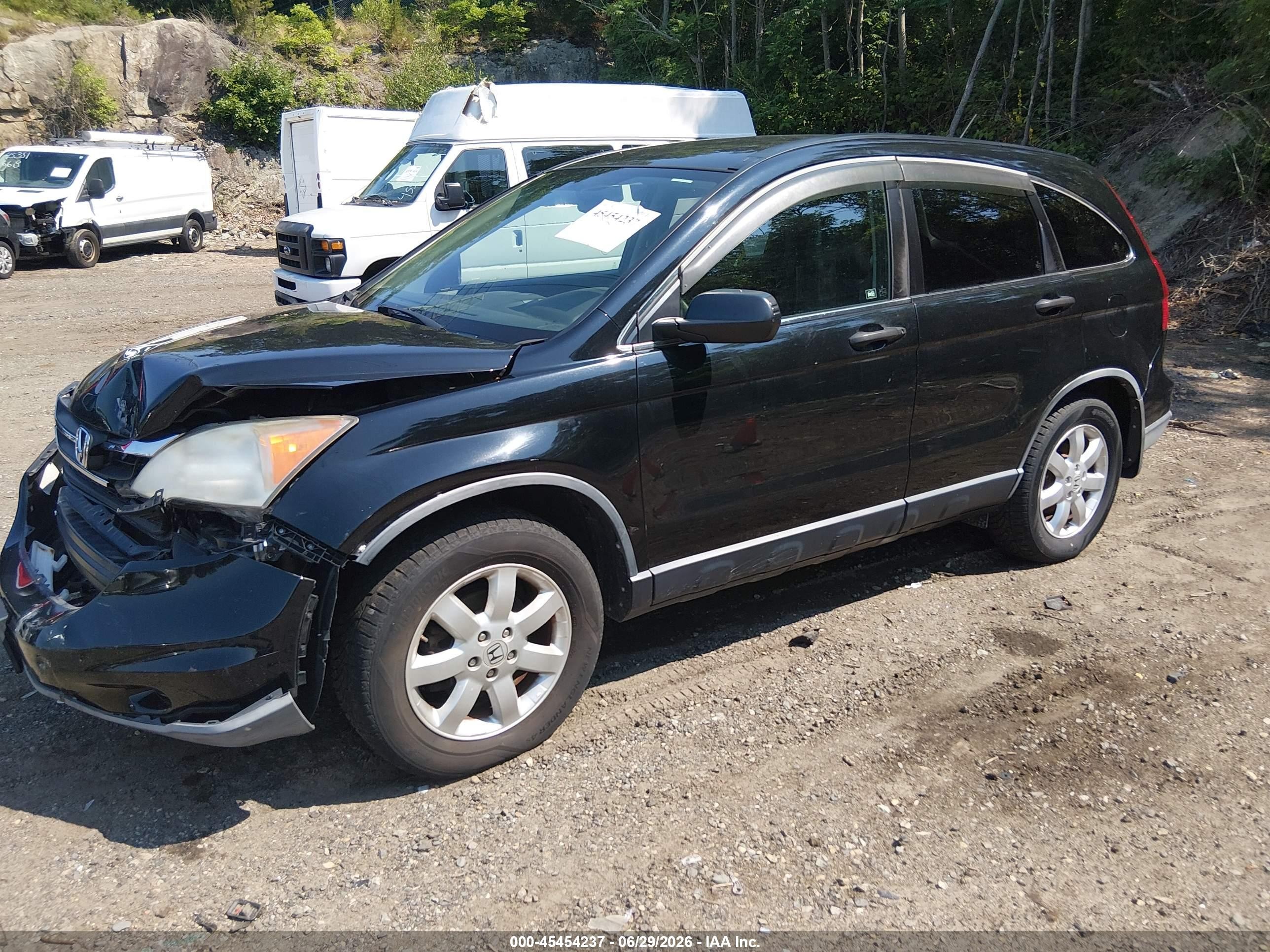 2011 Honda Cr-v Se Black vin: JHLRE4H4XBC023653