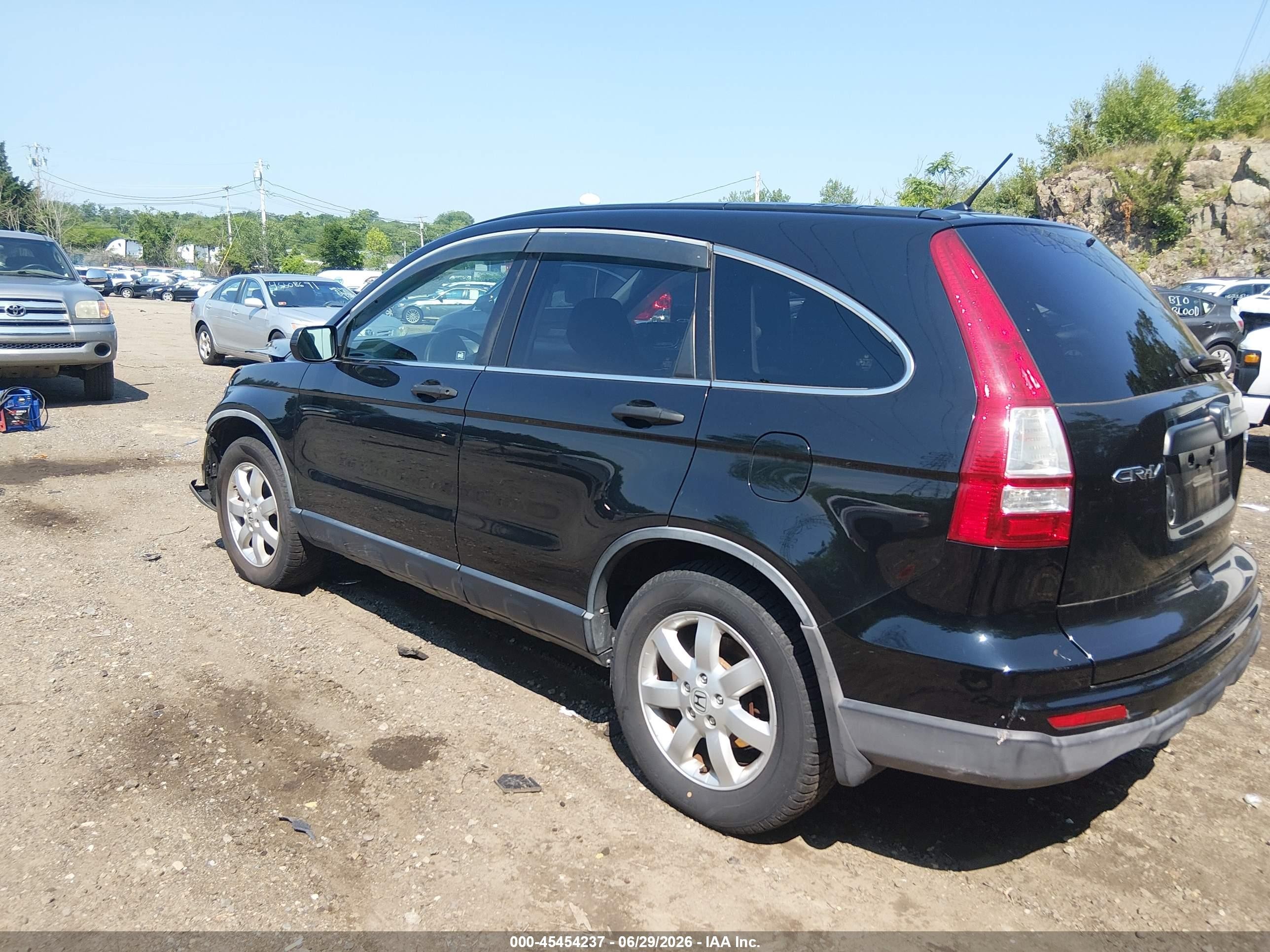 2011 Honda Cr-v Se Black vin: JHLRE4H4XBC023653