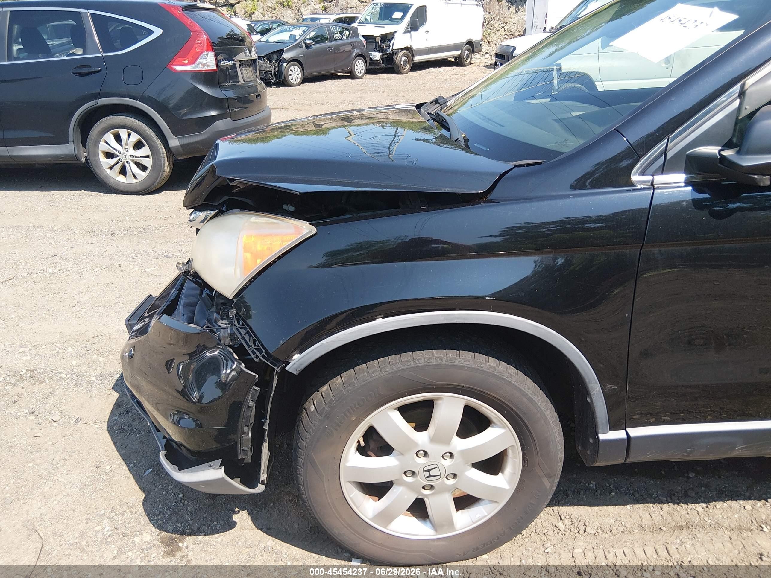 2011 Honda Cr-v Se Black vin: JHLRE4H4XBC023653