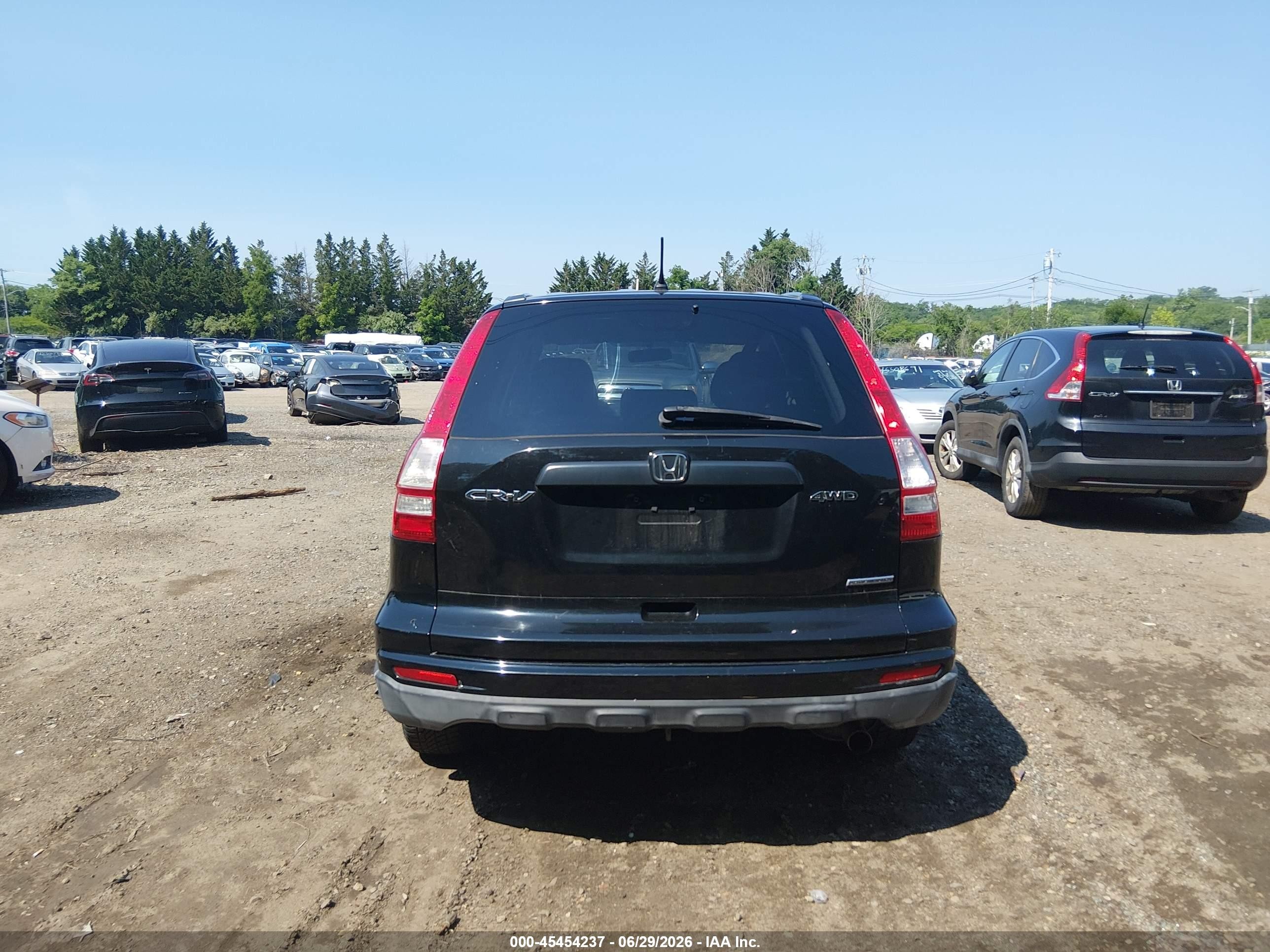 2011 Honda Cr-v Se Black vin: JHLRE4H4XBC023653