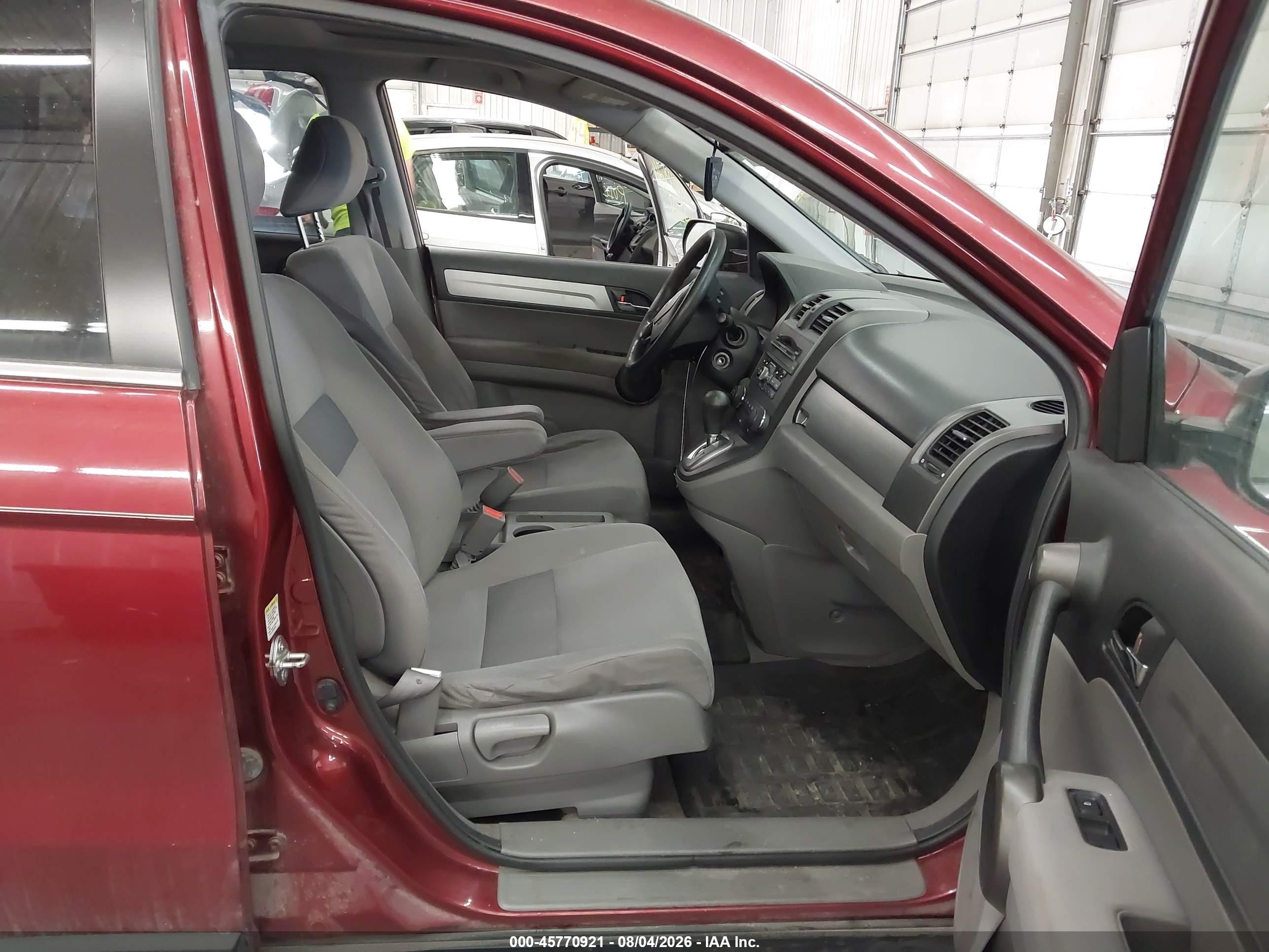 2010 Honda Cr-v Ex Red vin: JHLRE4H50AC003029