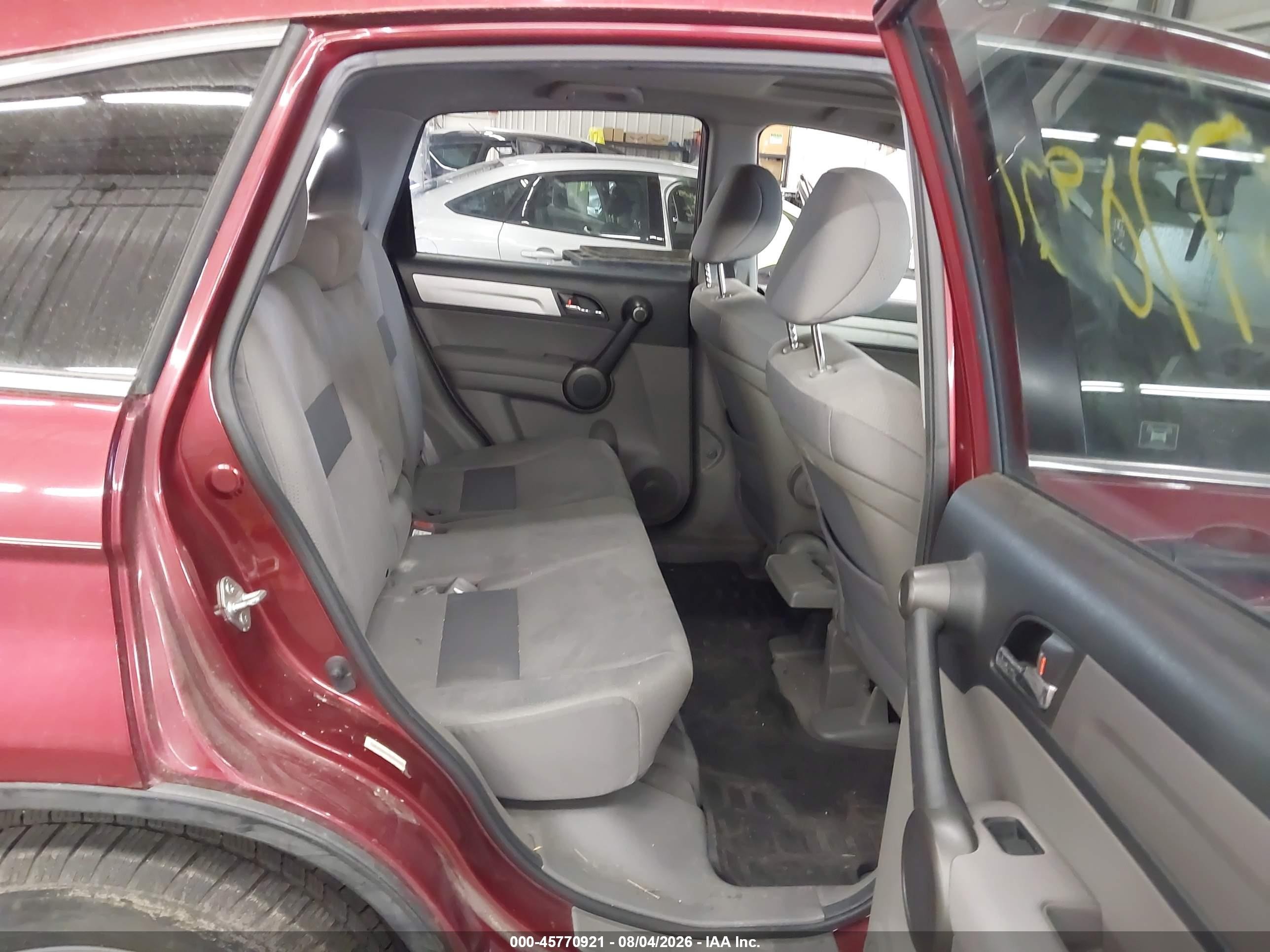 2010 Honda Cr-v Ex Red vin: JHLRE4H50AC003029