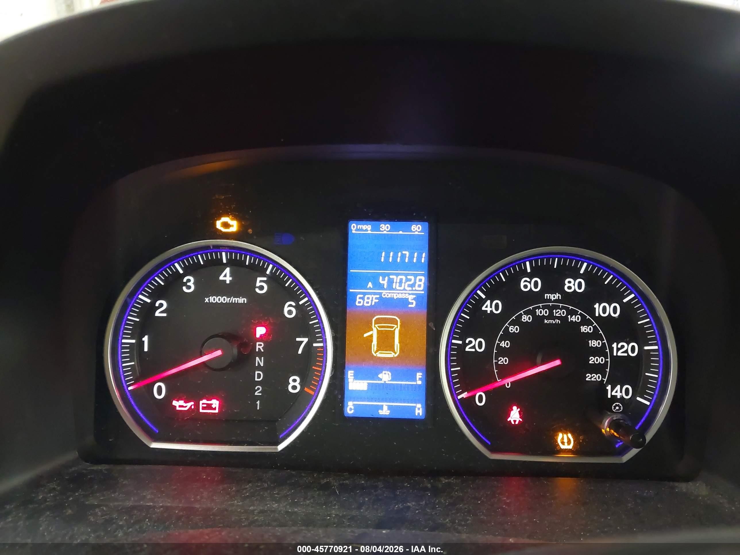 2010 Honda Cr-v Ex Red vin: JHLRE4H50AC003029