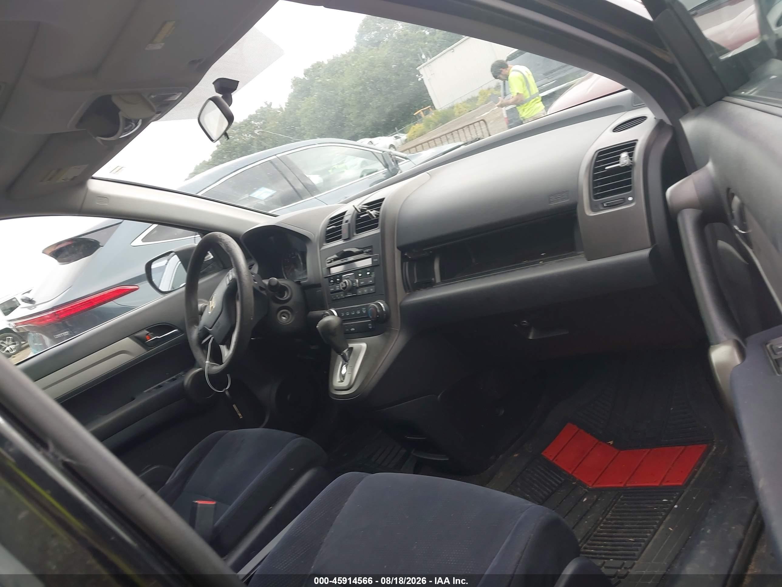 2010 Honda Cr-v Ex Black vin: JHLRE4H50AC004777