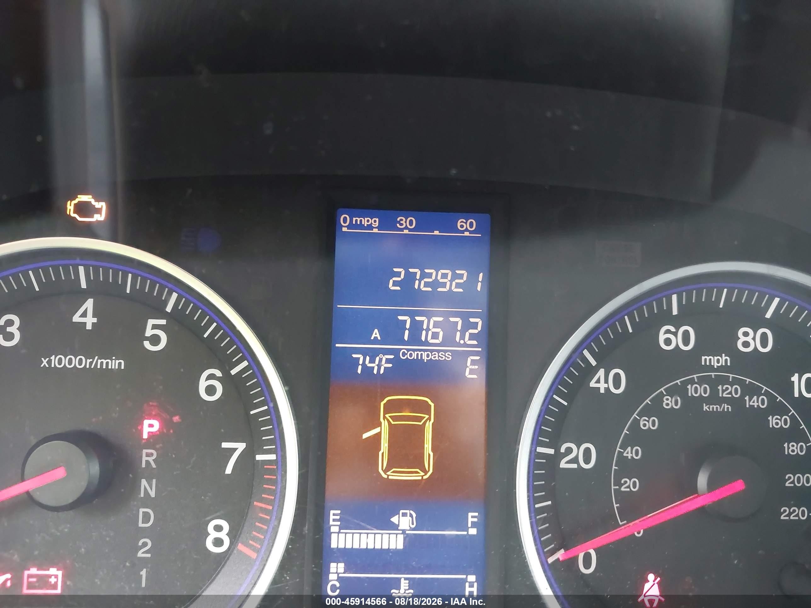 2010 Honda Cr-v Ex Black vin: JHLRE4H50AC004777