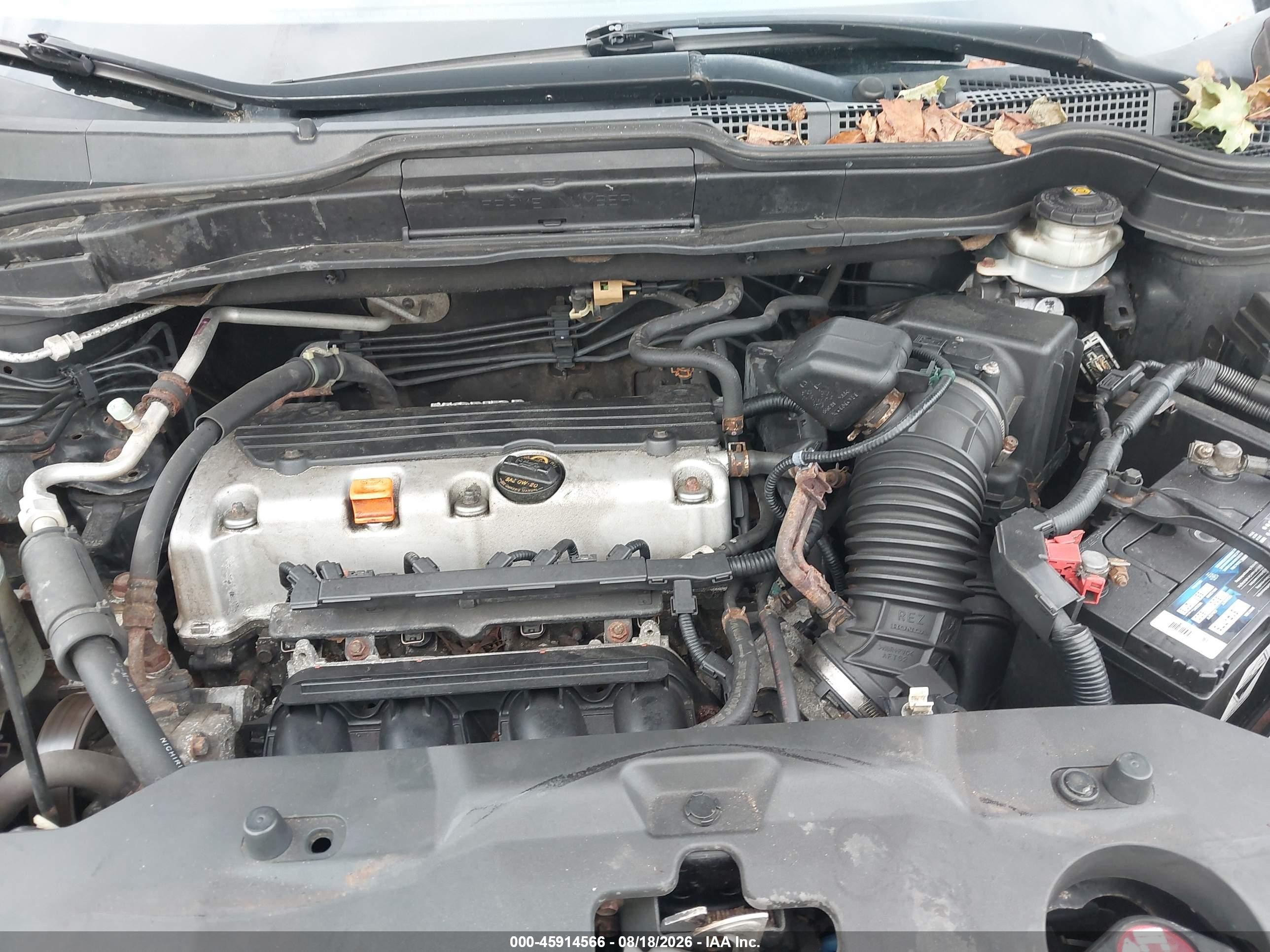 2010 Honda Cr-v Ex Black vin: JHLRE4H50AC004777