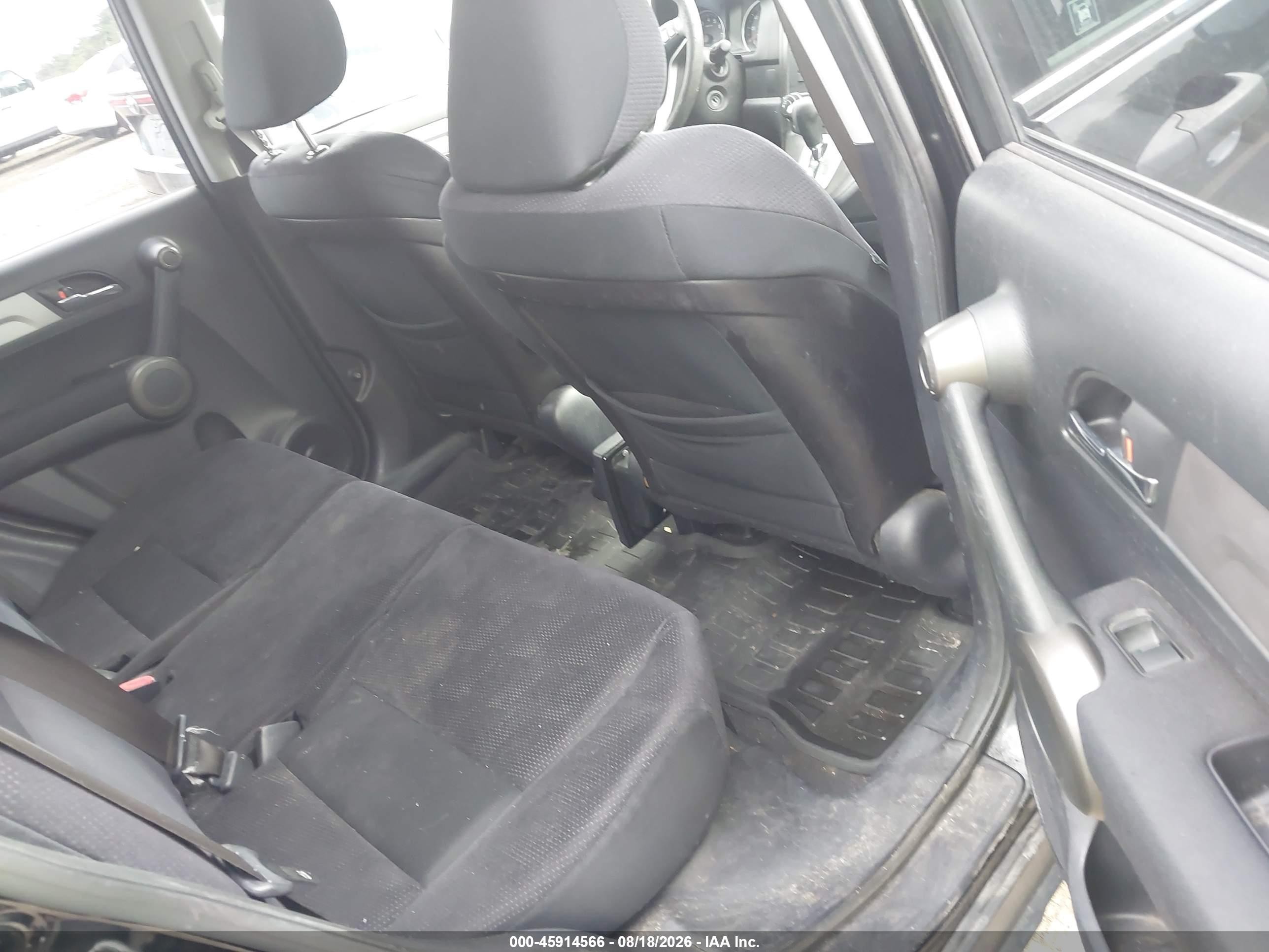 2010 Honda Cr-v Ex Black vin: JHLRE4H50AC004777