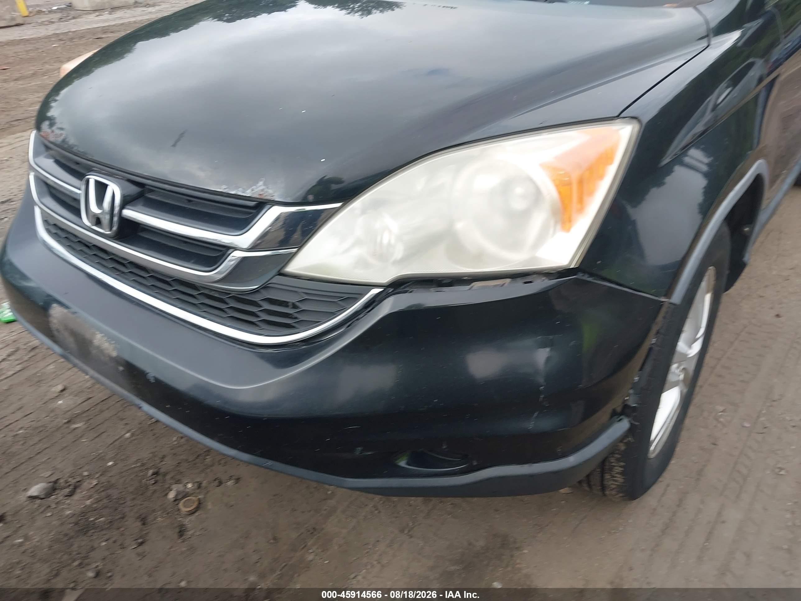 2010 Honda Cr-v Ex Black vin: JHLRE4H50AC004777