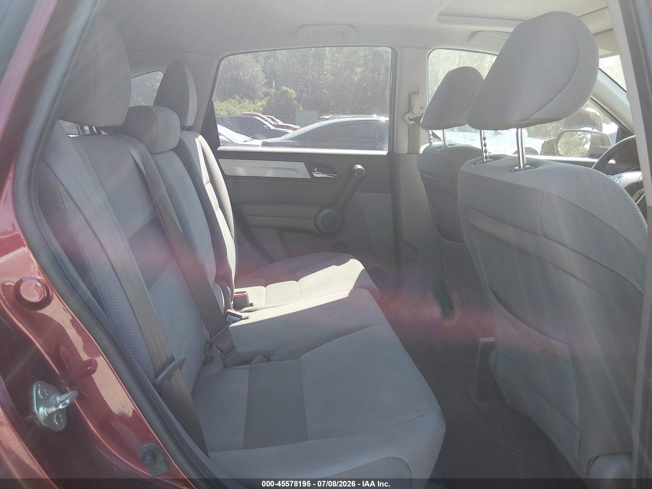 2010 Honda Cr-v Ex Red vin: JHLRE4H50AC011793