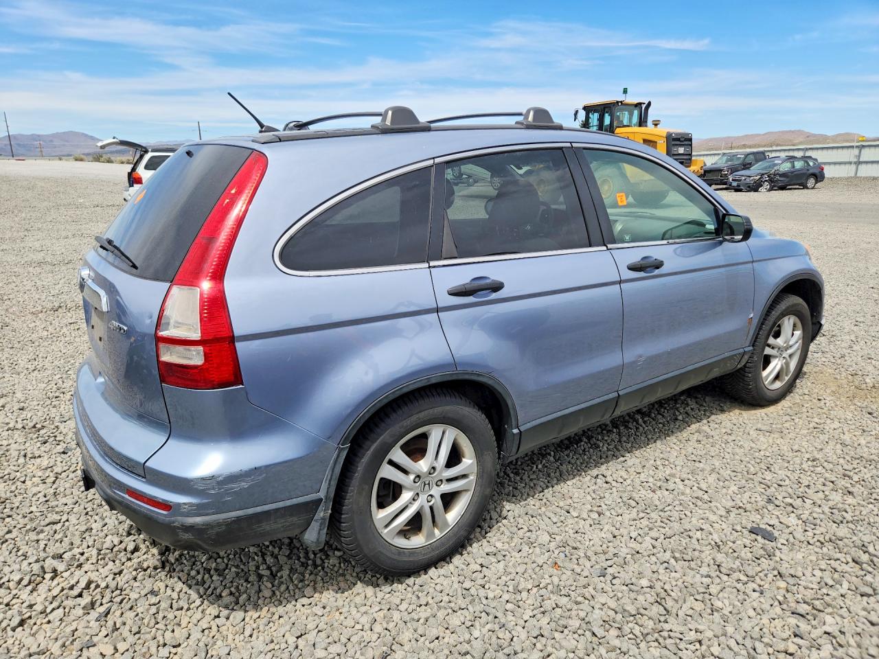 2011 Honda Cr-v Ex Blue vin: JHLRE4H50BC000505